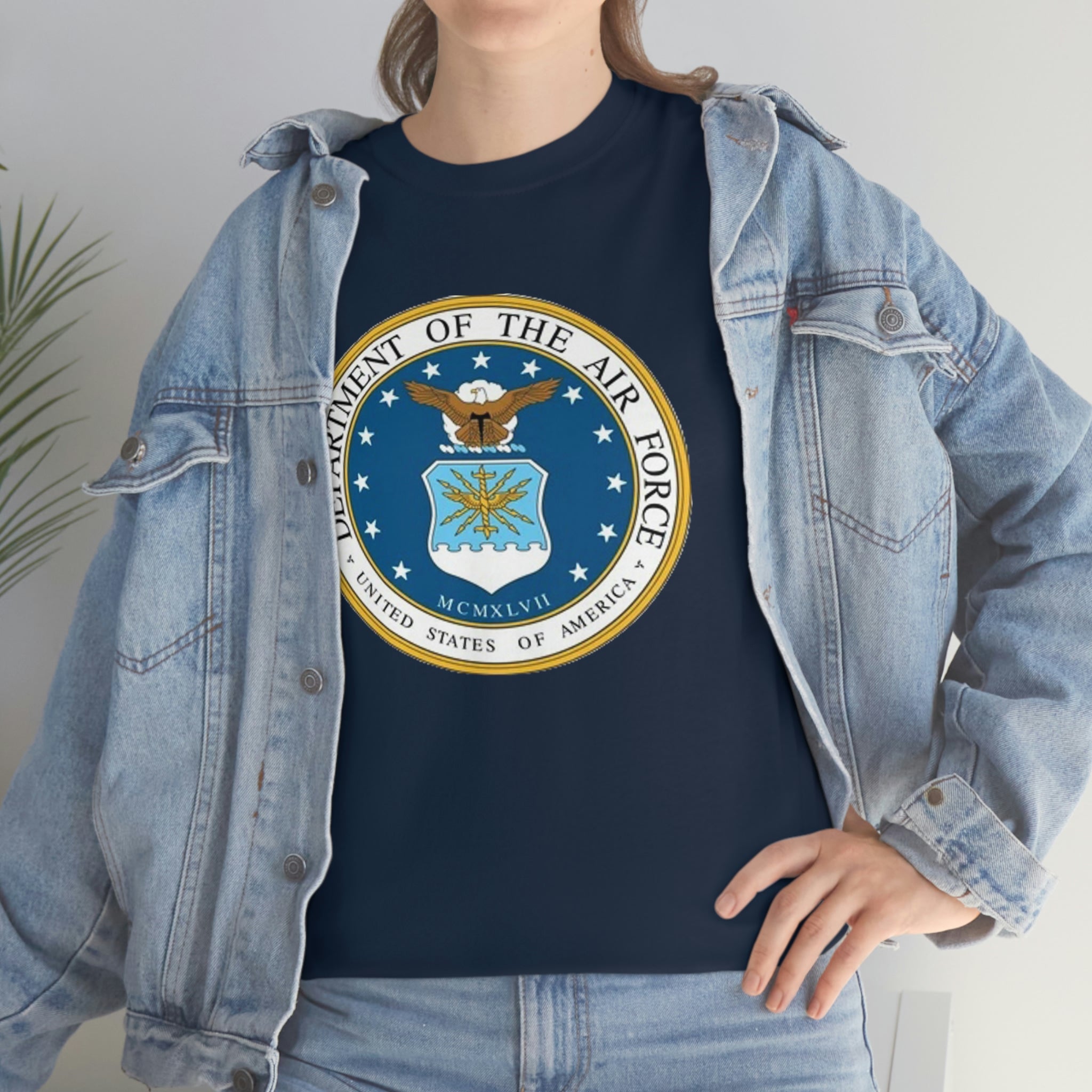 Air Force- Heavy Cotton Tee