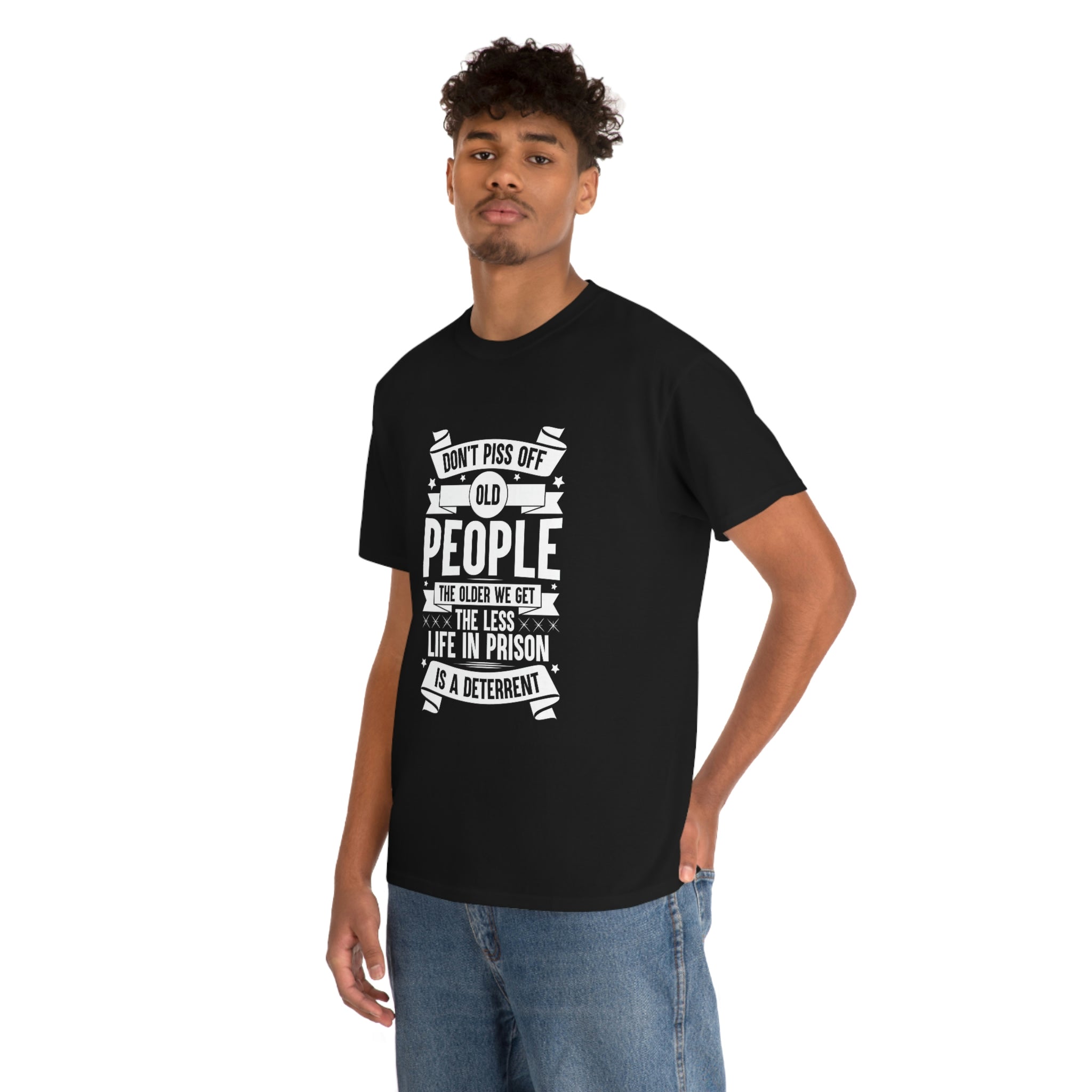 Old people- Heavy Cotton Tee
