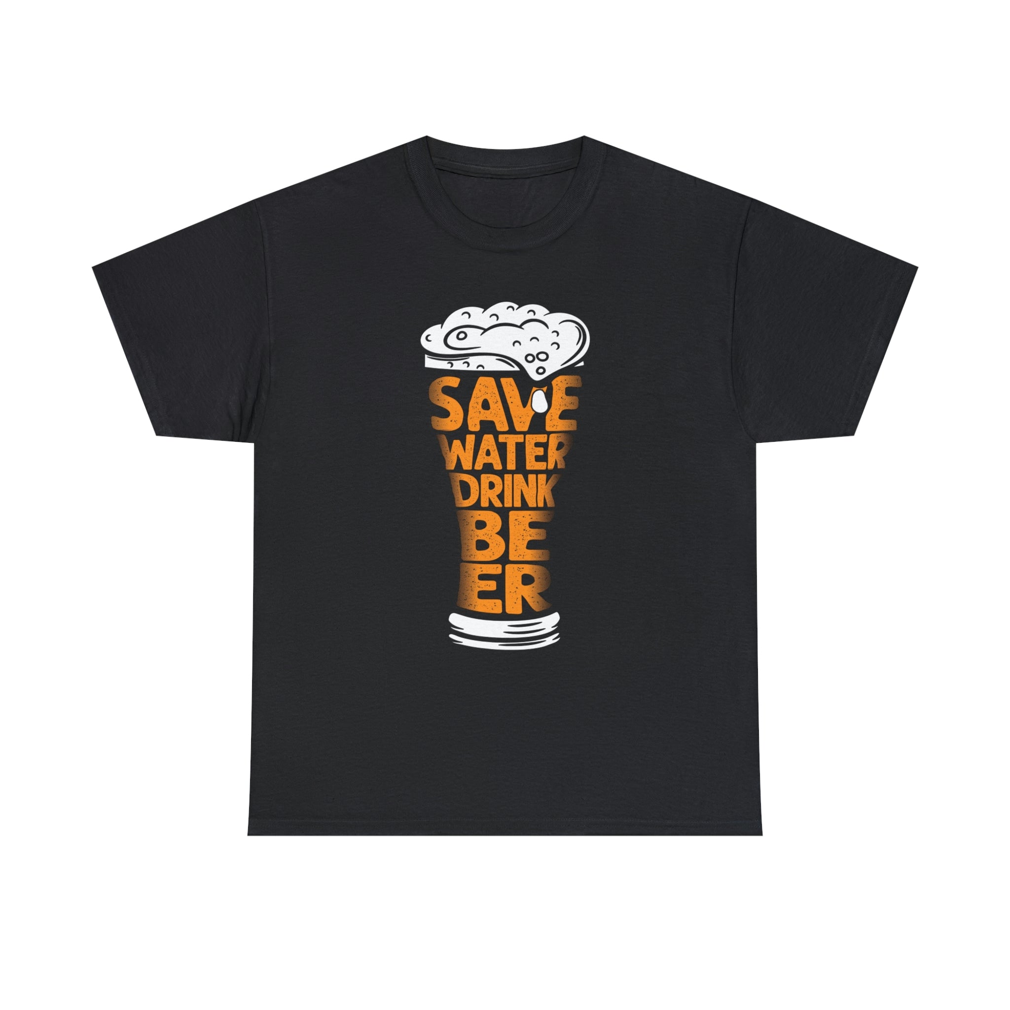 Save water drink beer- Heavy Cotton Tee