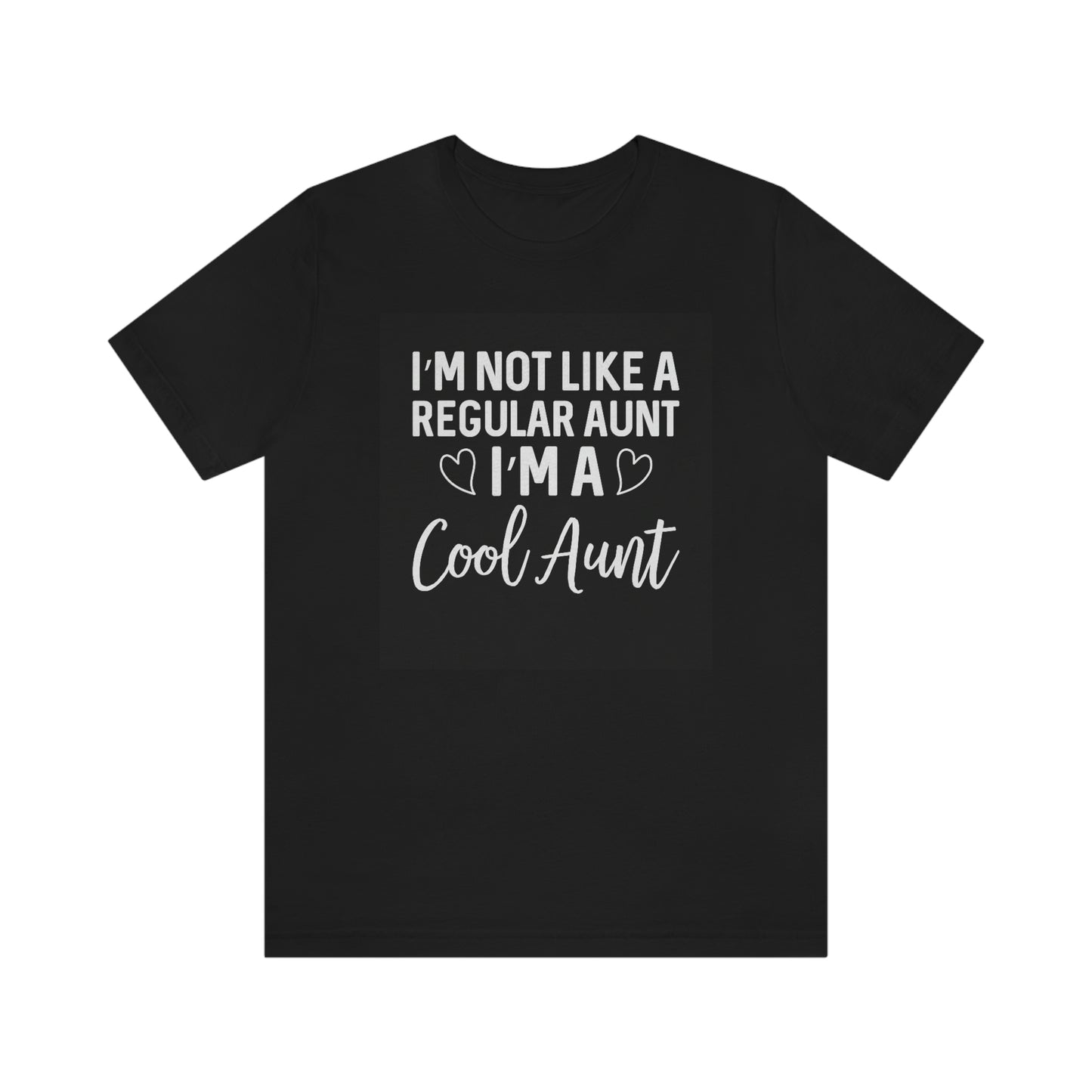 Cool aunt- Jersey Short Sleeve Tee