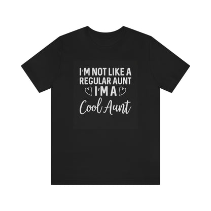 Cool aunt- Jersey Short Sleeve Tee