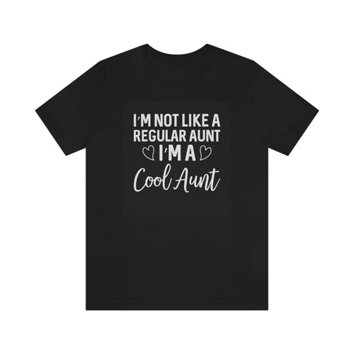 Cool aunt- Jersey Short Sleeve Tee