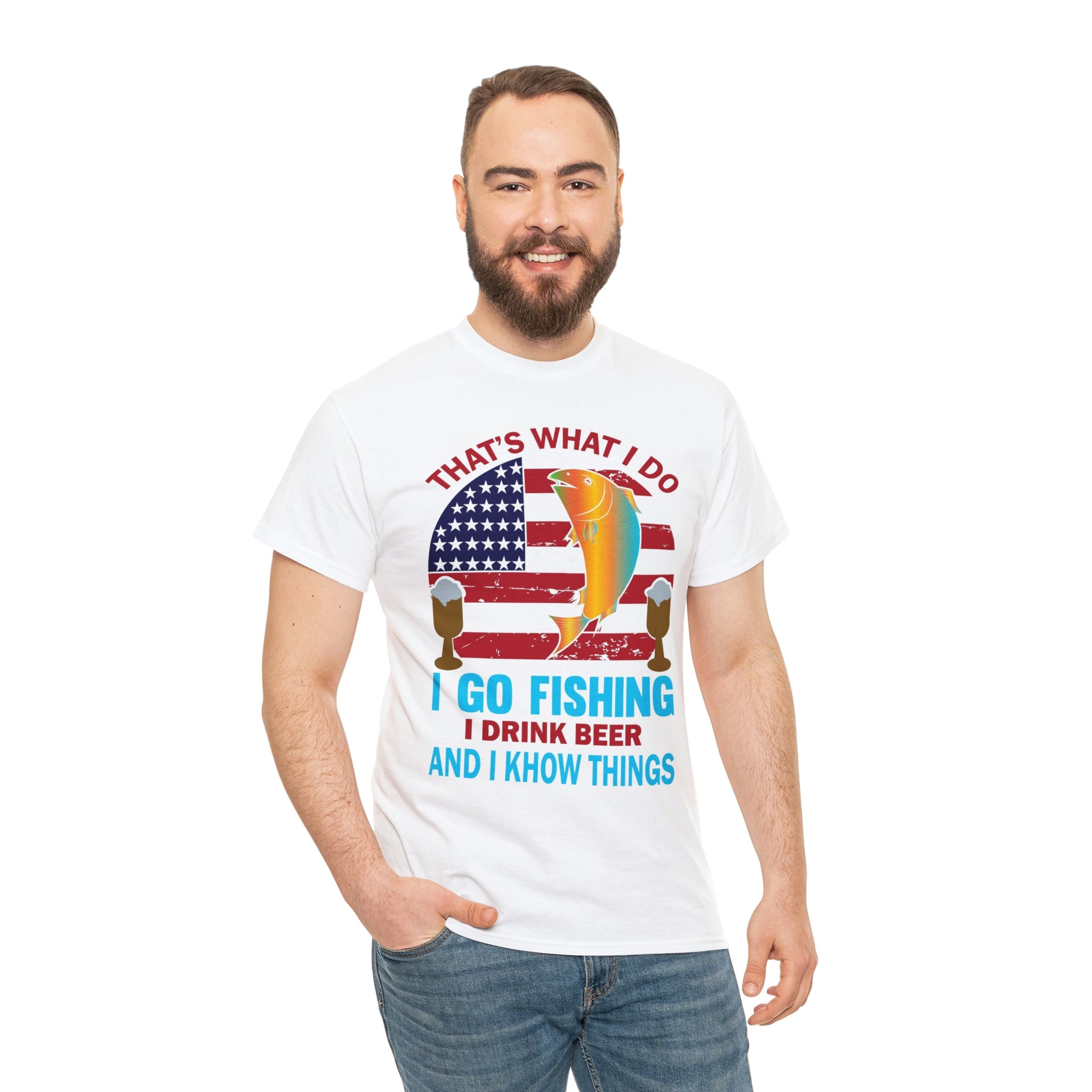 It’s a fishing thing- Heavy Cotton Tee