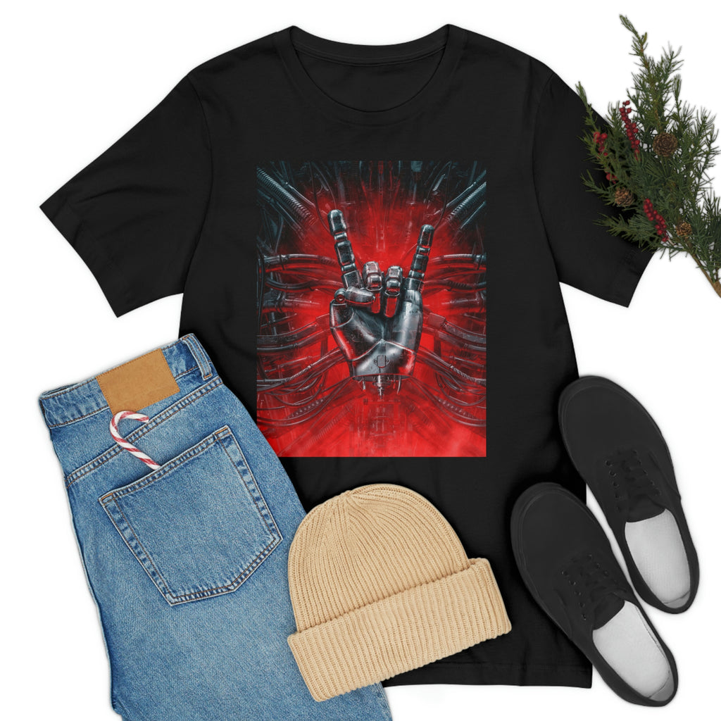 Rock and roll- Jersey Short Sleeve Tee