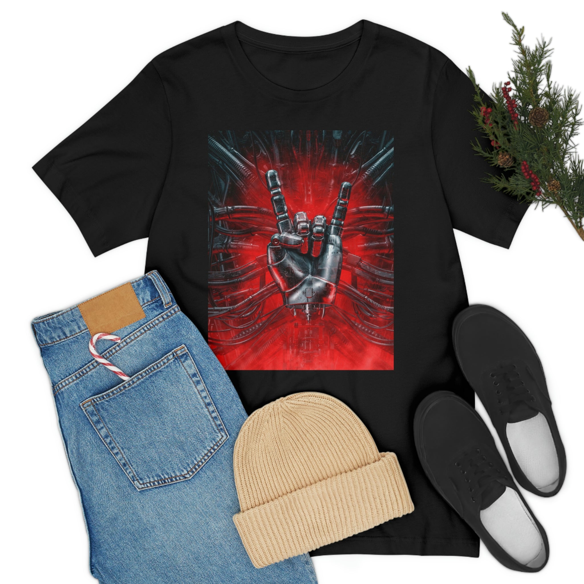 Rock and roll- Jersey Short Sleeve Tee