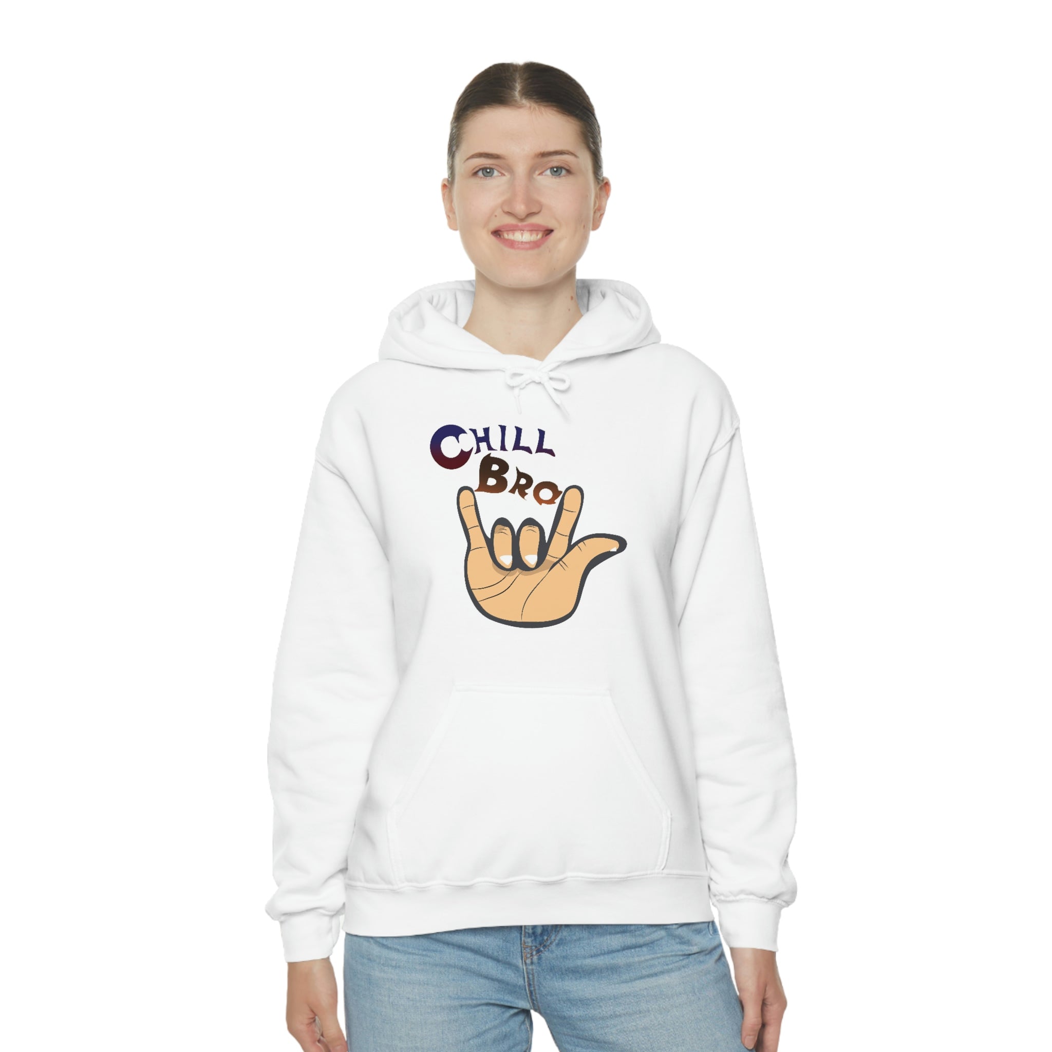 Chill- Heavy Blend™ Hooded Sweatshirt