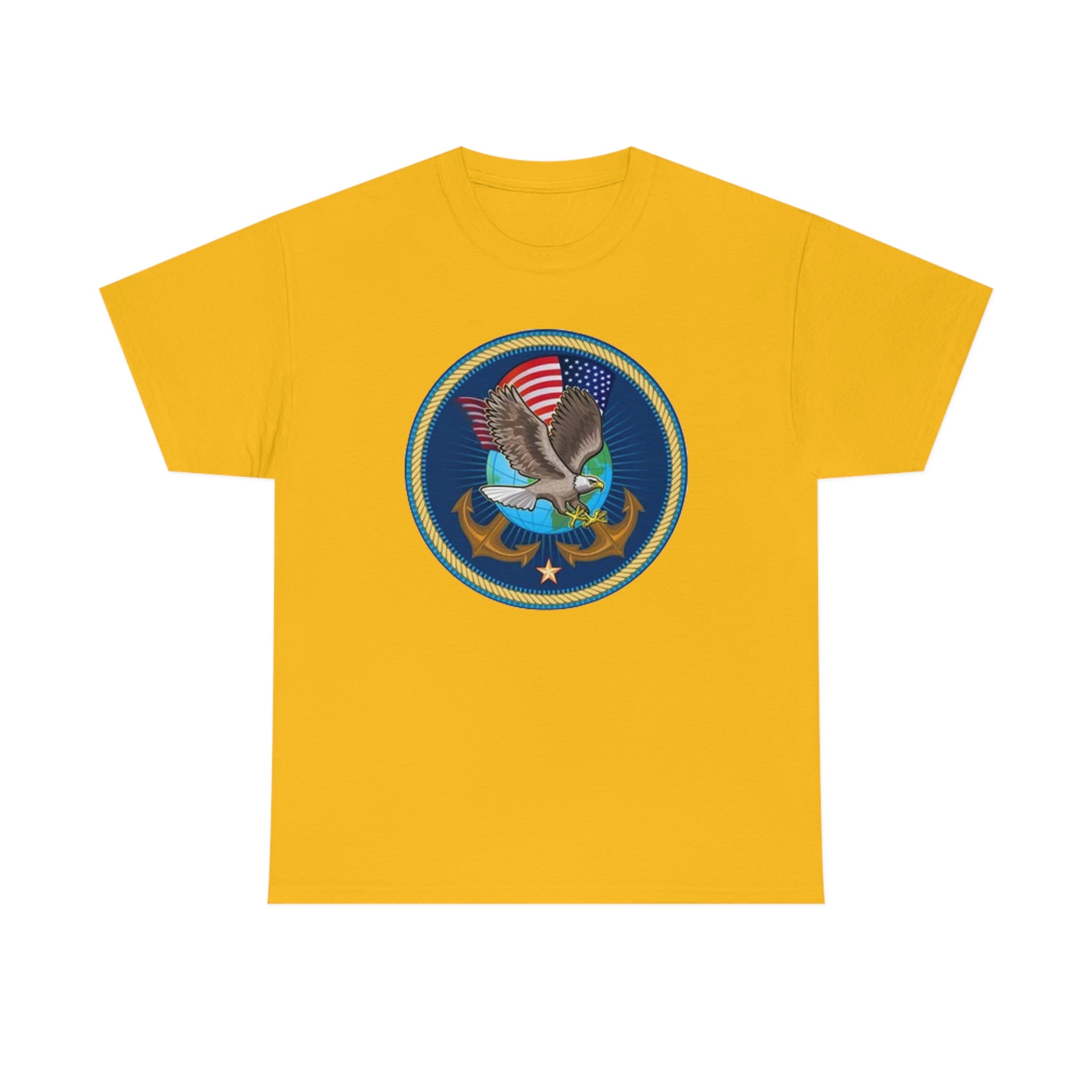 Navy- Unisex Heavy Cotton Tee
