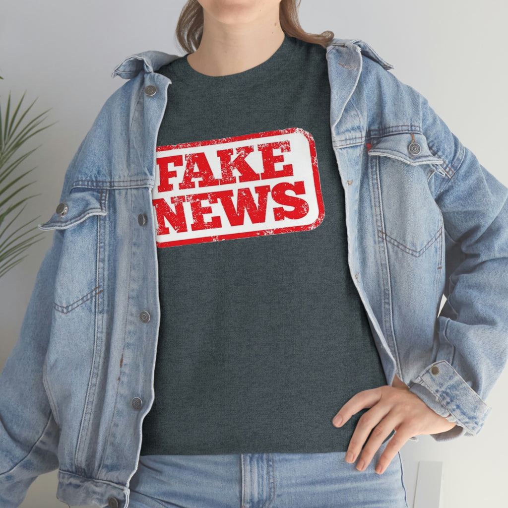 Fake news- Unisex Heavy Cotton Tee