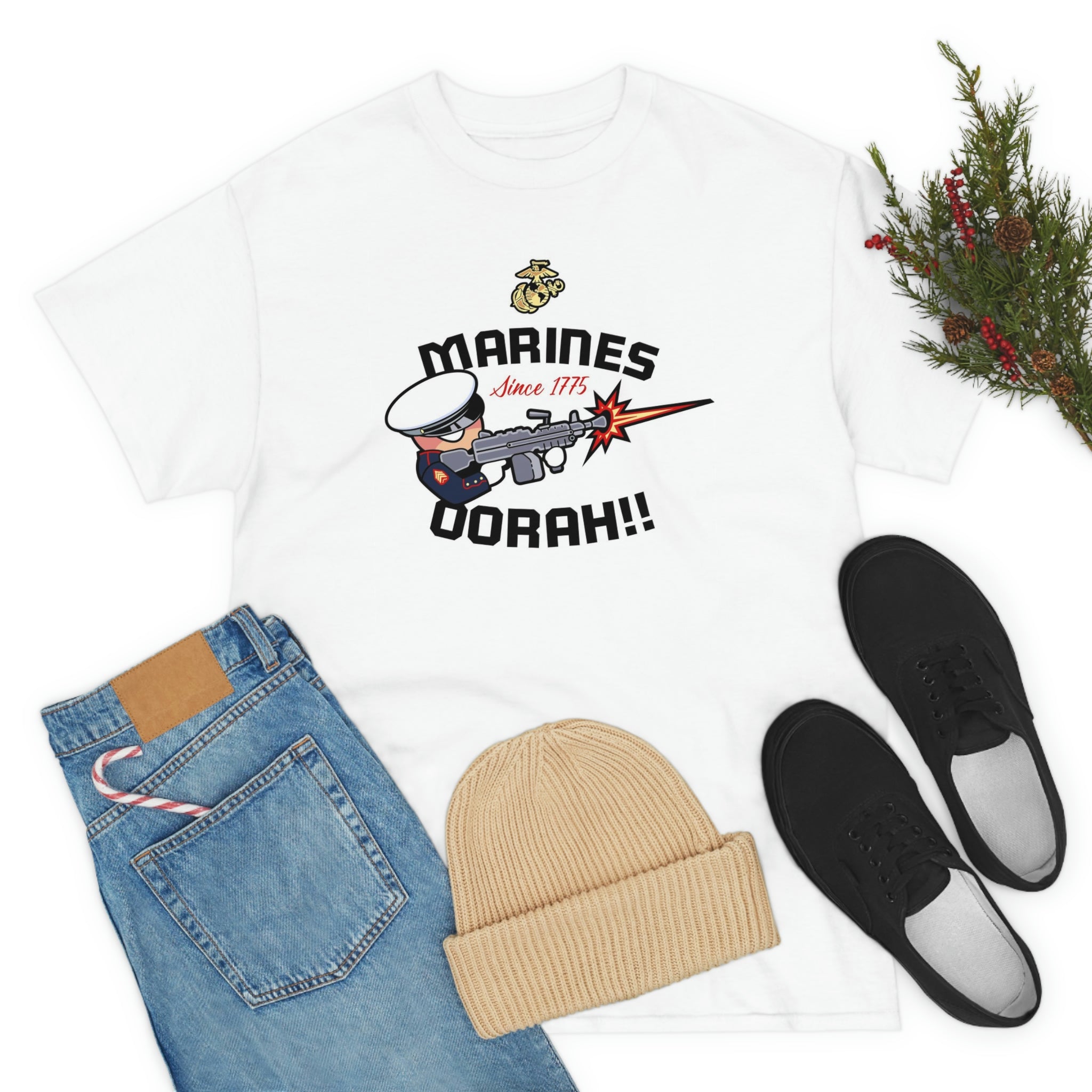 Marines- Heavy Cotton Tee