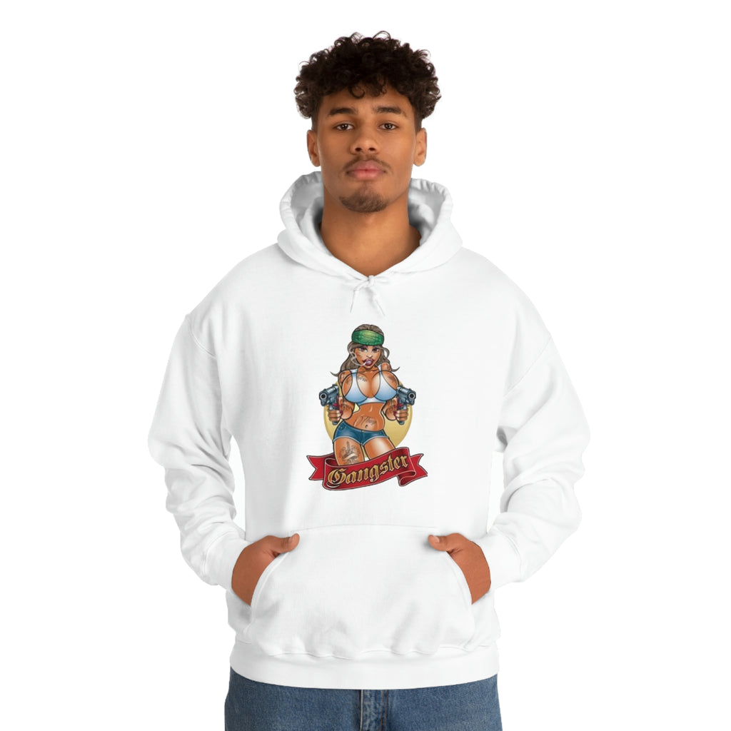 Girl gangster-Heavy Blend™ Hooded Sweatshirt