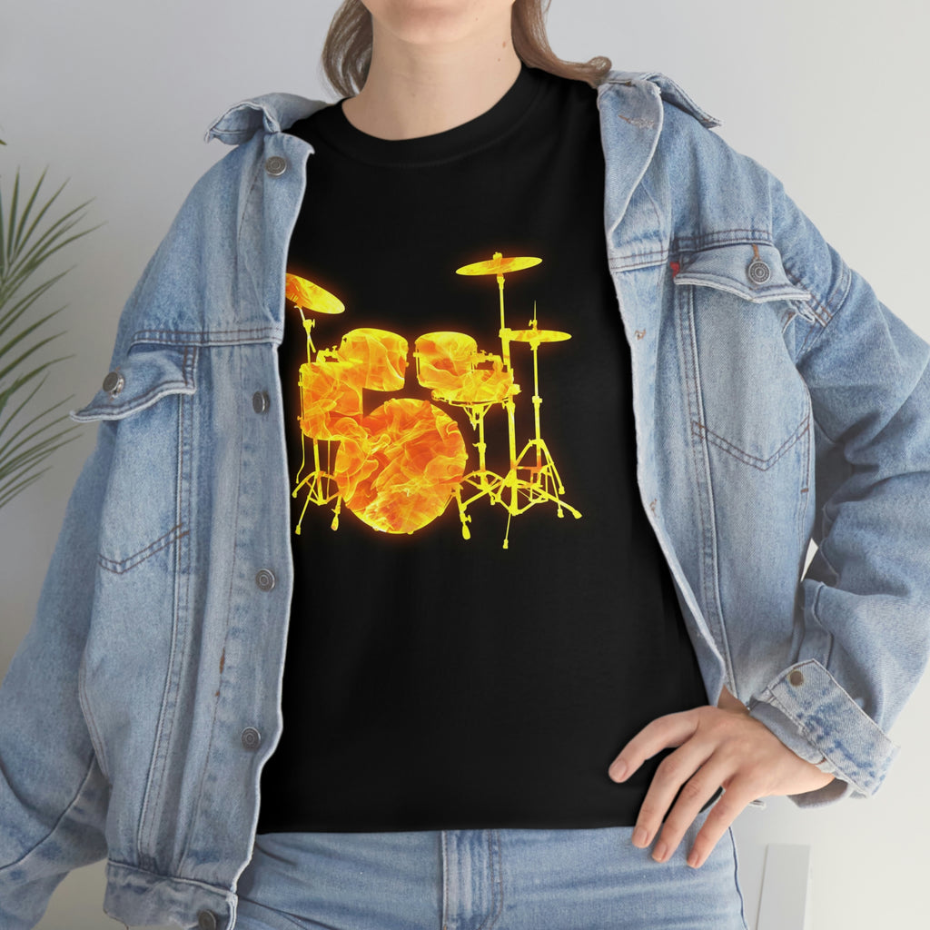 Drums- Unisex Heavy Cotton Tee