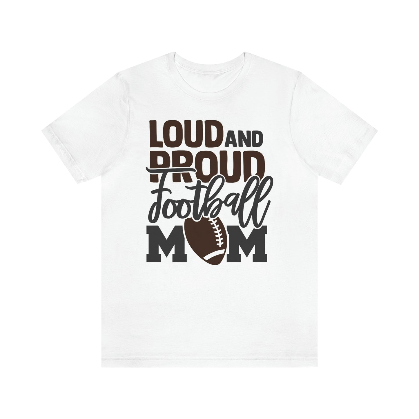 Football mom— Jersey Short Sleeve Tee