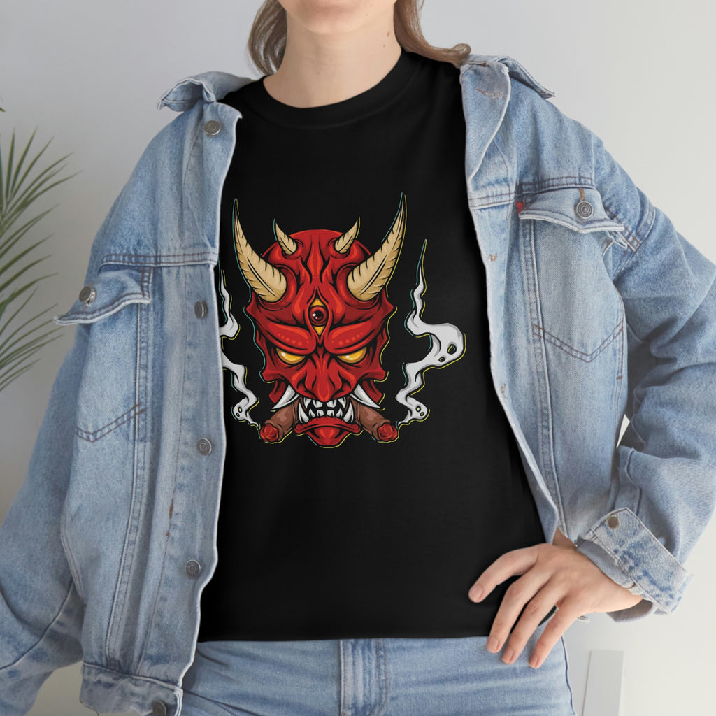 Weed- devil- Heavy Cotton Tee