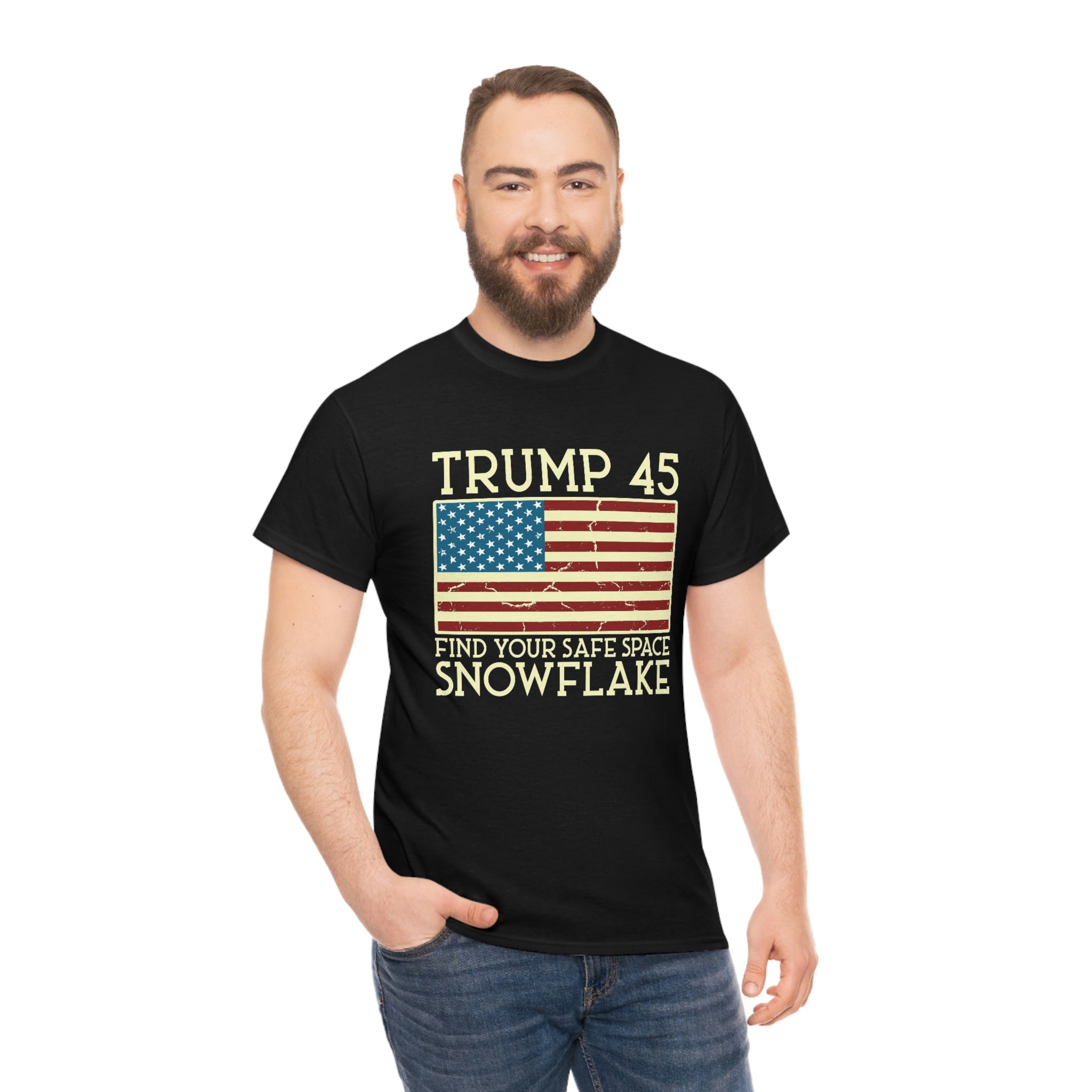 Trump 45- Unisex Heavy Cotton Tee