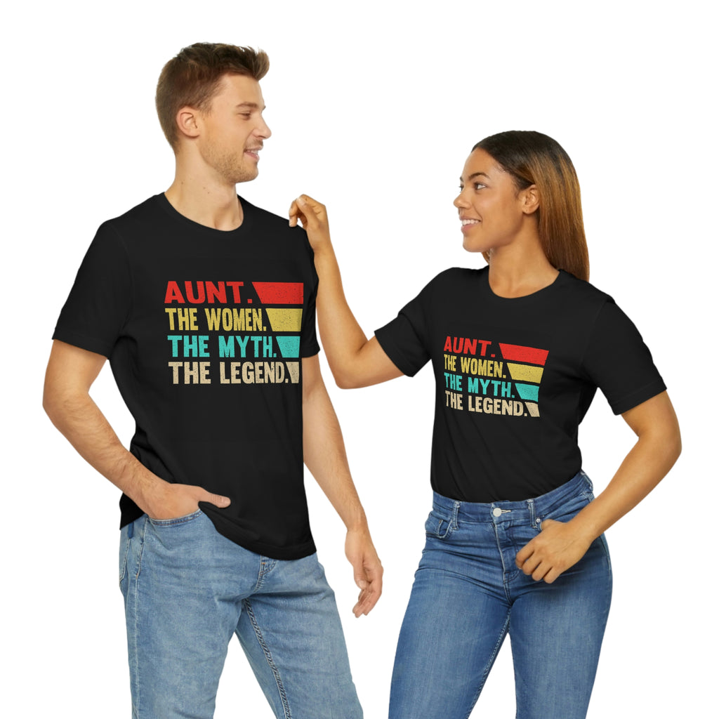 Aunt the legend- Jersey Short Sleeve Tee