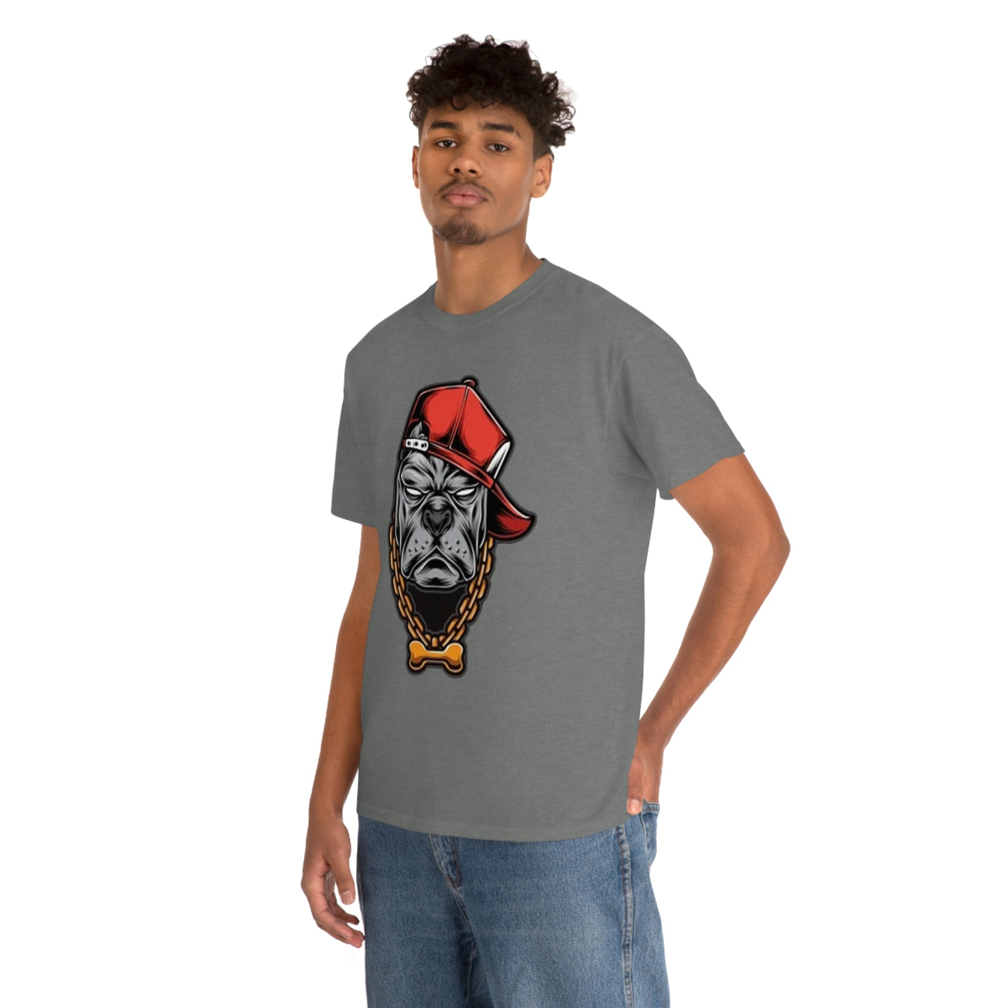 Gangster dog- Heavy Cotton Tee