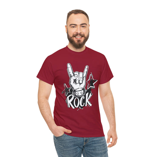 Rock- Heavy Cotton Tee