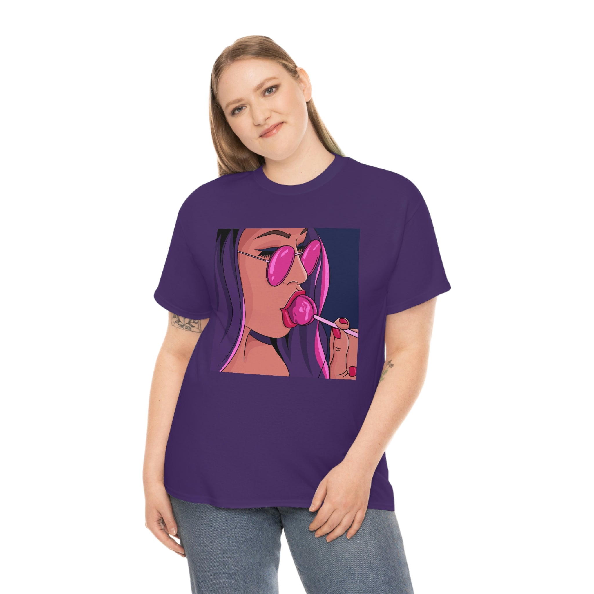 Sexy face- Heavy Cotton Tee