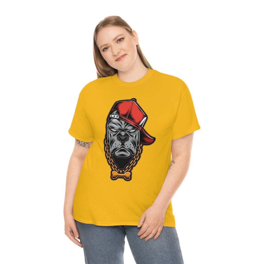 Gangster dog- Heavy Cotton Tee