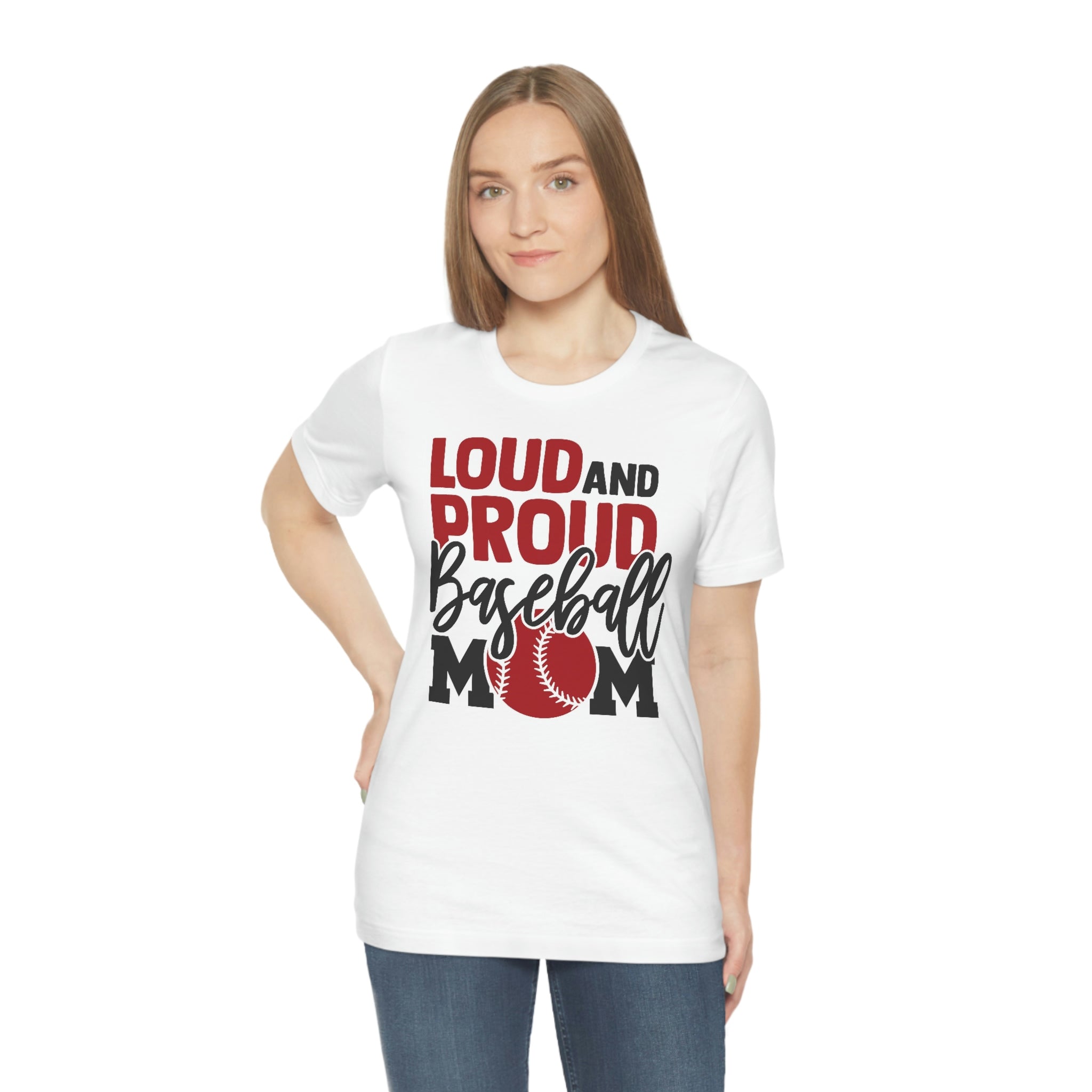 Baseball mom-  Jersey Short Sleeve Tee