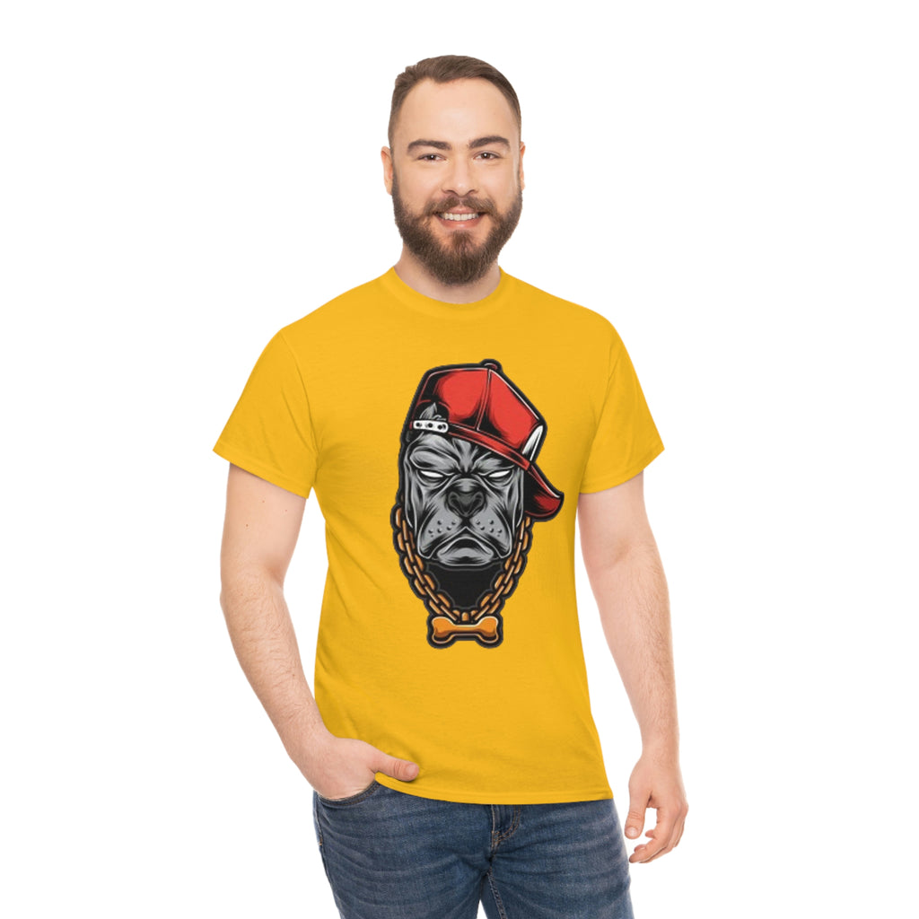Gangster dog- Heavy Cotton Tee