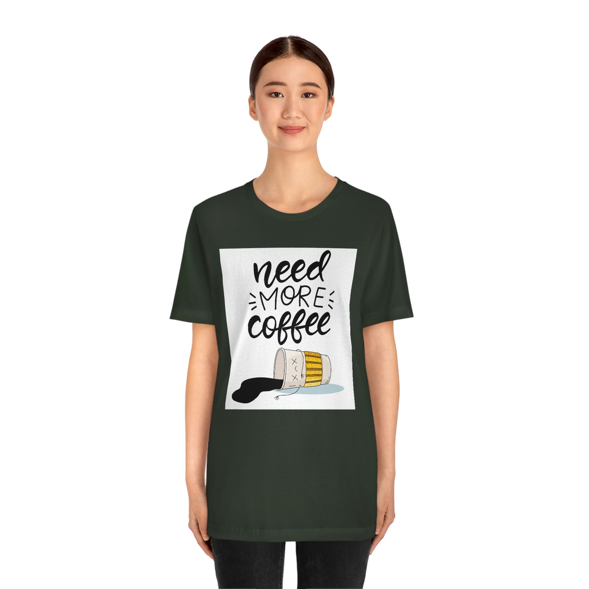 Need more coffee-Unisex Jersey Short Sleeve Tee