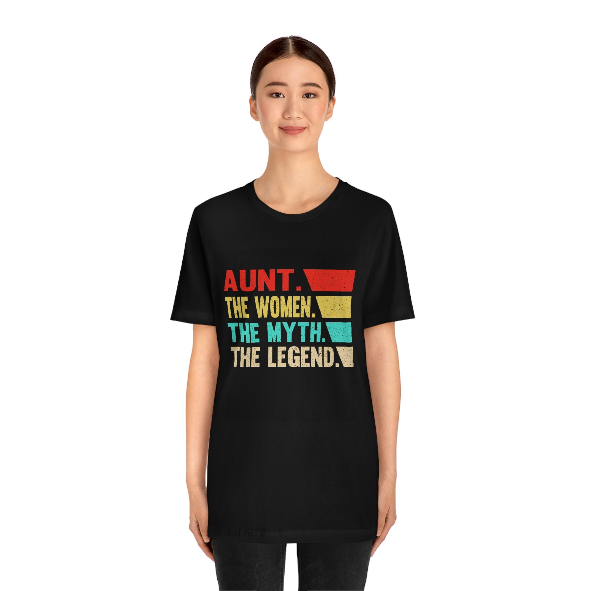 Aunt the legend- Jersey Short Sleeve Tee