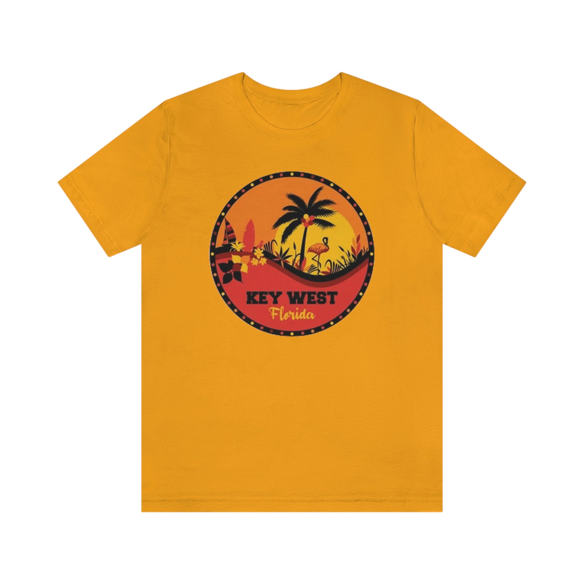Key west Fl- Unisex Jersey Short Sleeve Tee