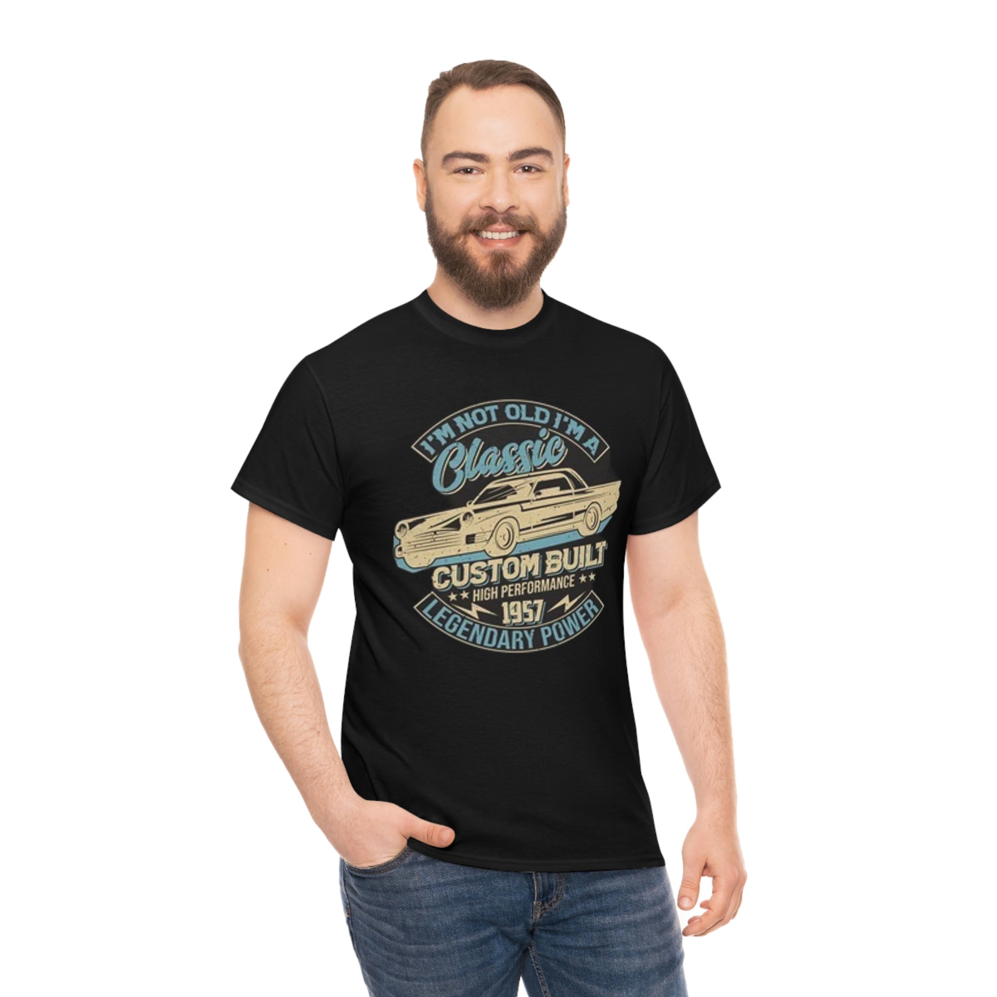 Not old I’m a classic- Heavy Cotton Tee