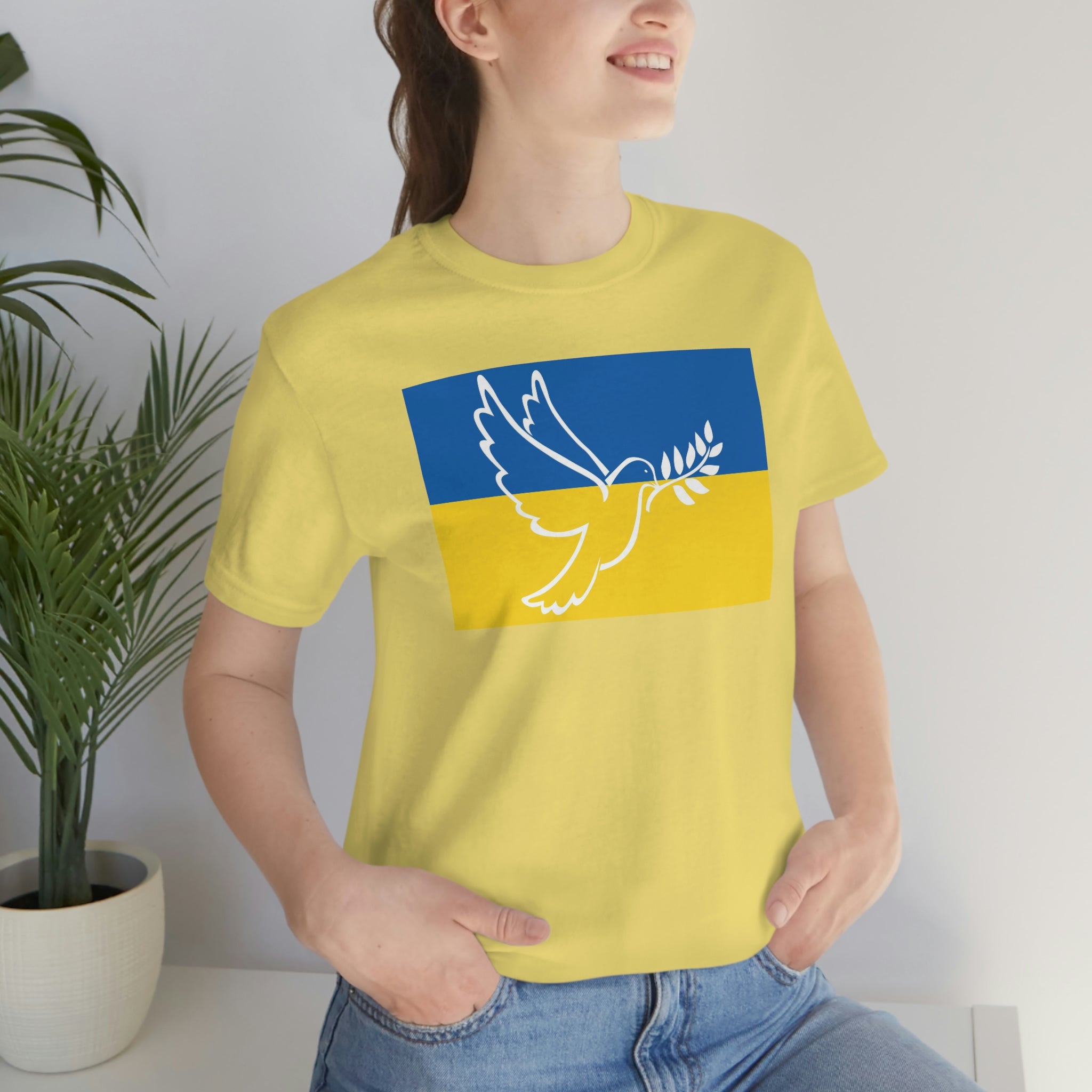 Peace- Unisex Jersey Short Sleeve Tee