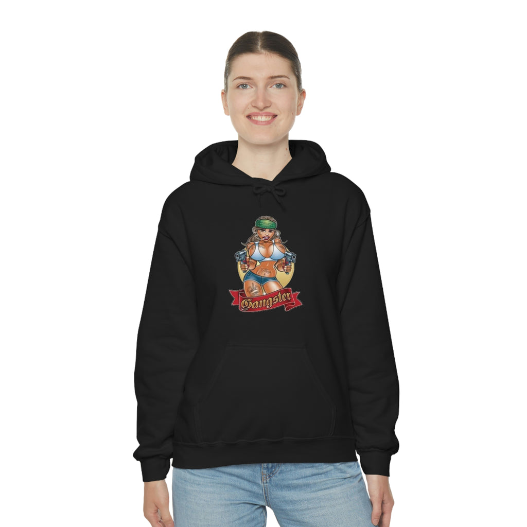 Girl gangster-Heavy Blend™ Hooded Sweatshirt