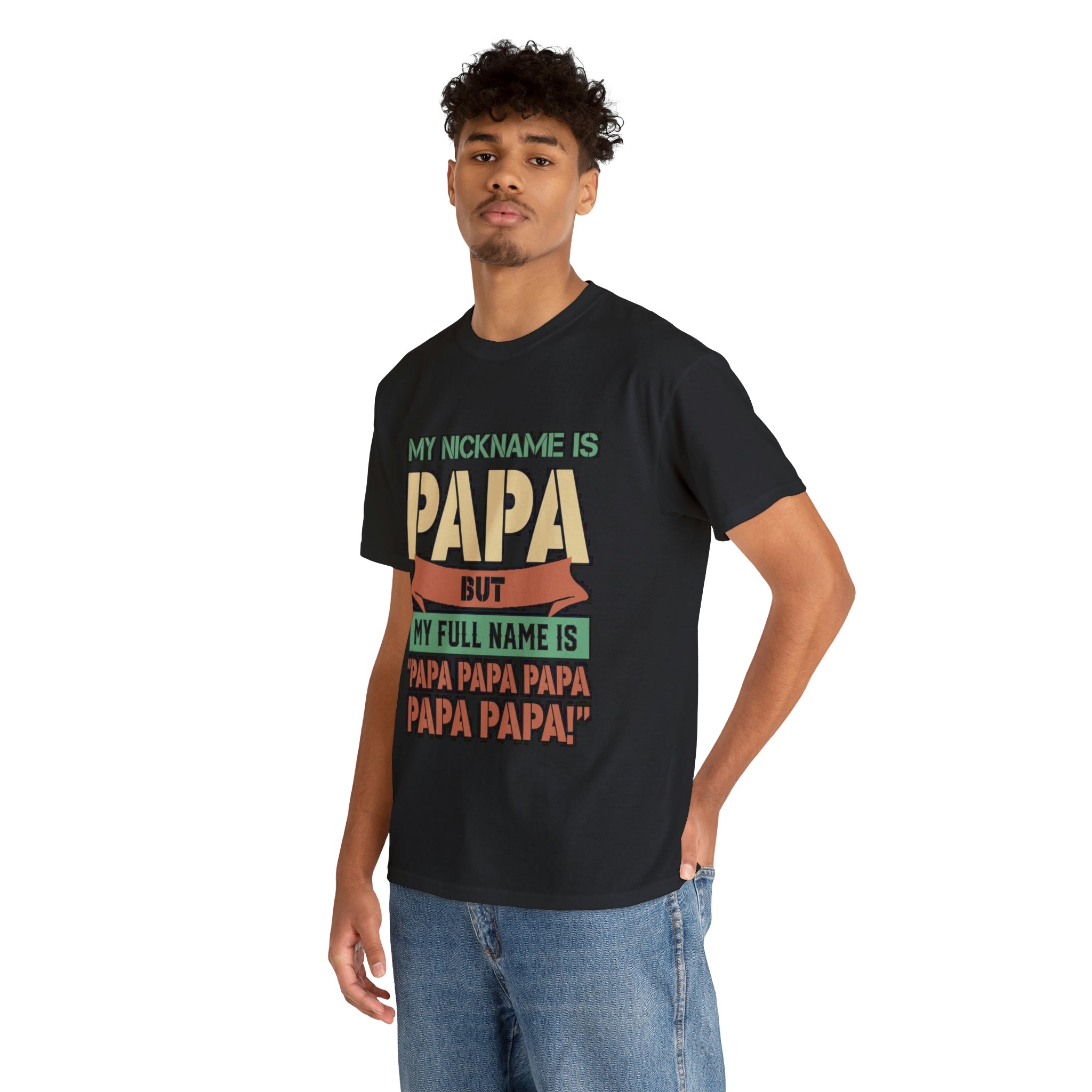 Papa- Heavy Cotton Tee