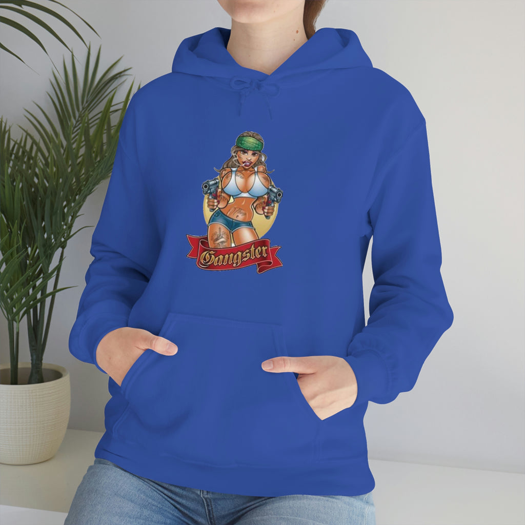 Girl gangster-Heavy Blend™ Hooded Sweatshirt