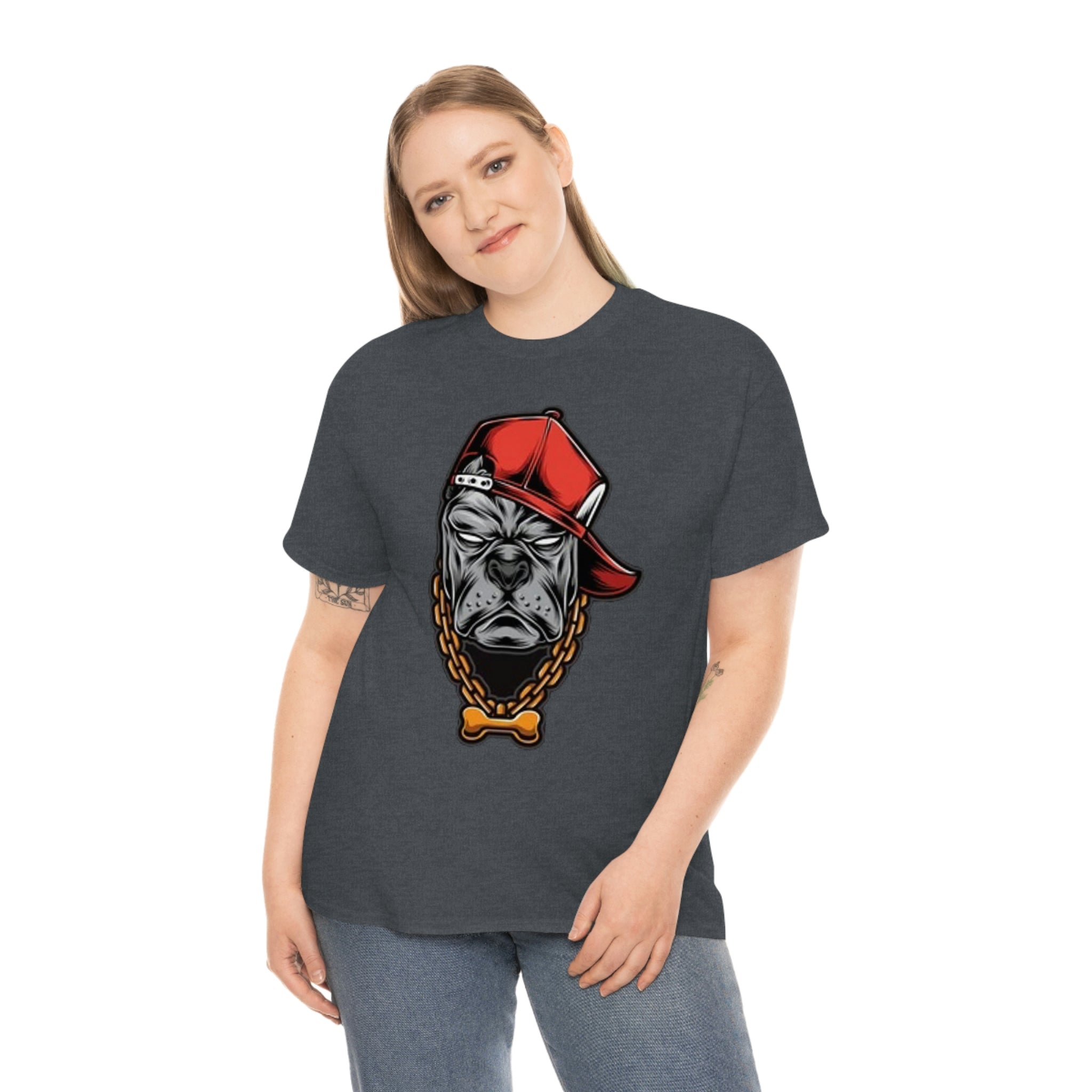 Gangster dog- Heavy Cotton Tee