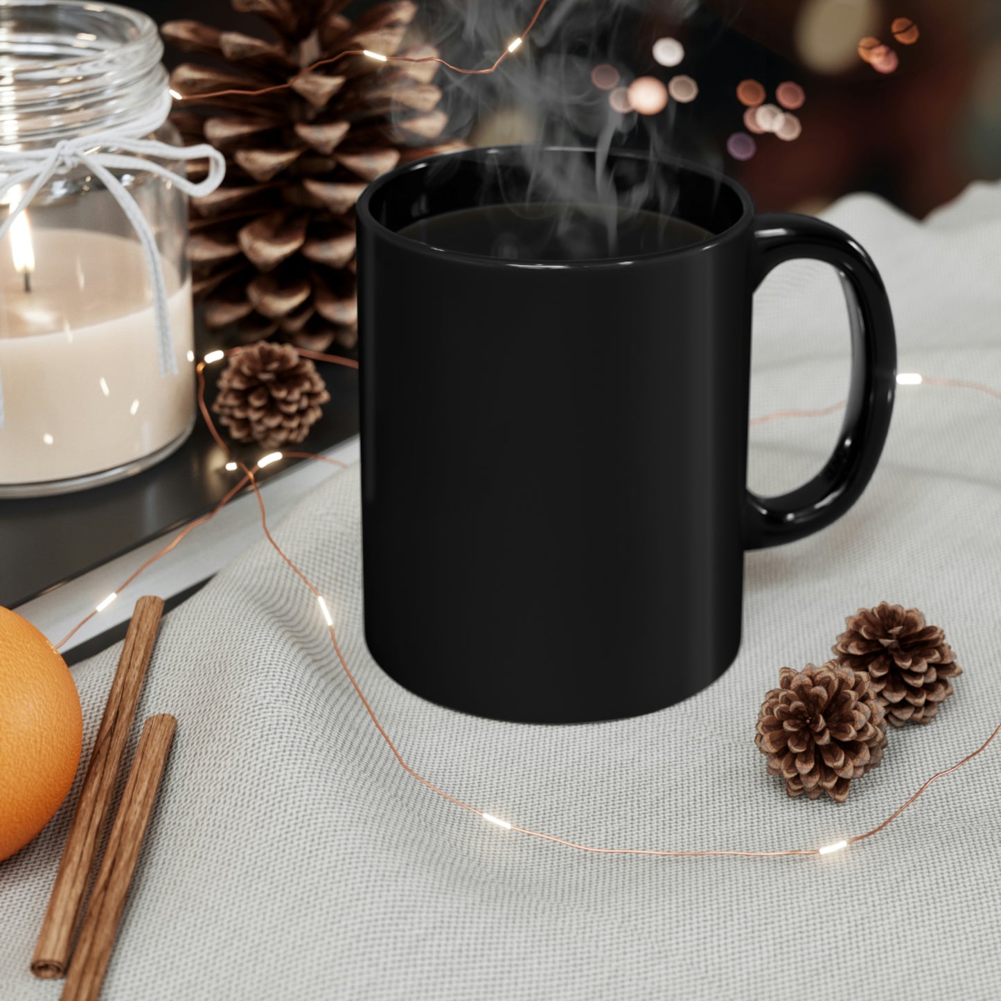 Don’t fuck with me in morning- 11oz Black Mug