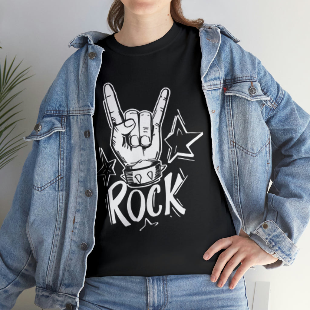Rock- Heavy Cotton Tee