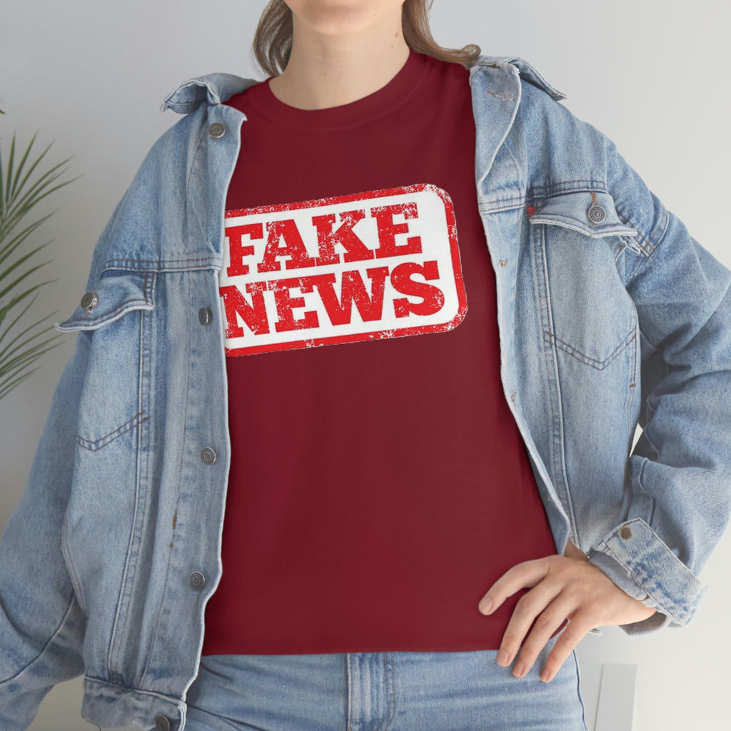 Fake news- Unisex Heavy Cotton Tee