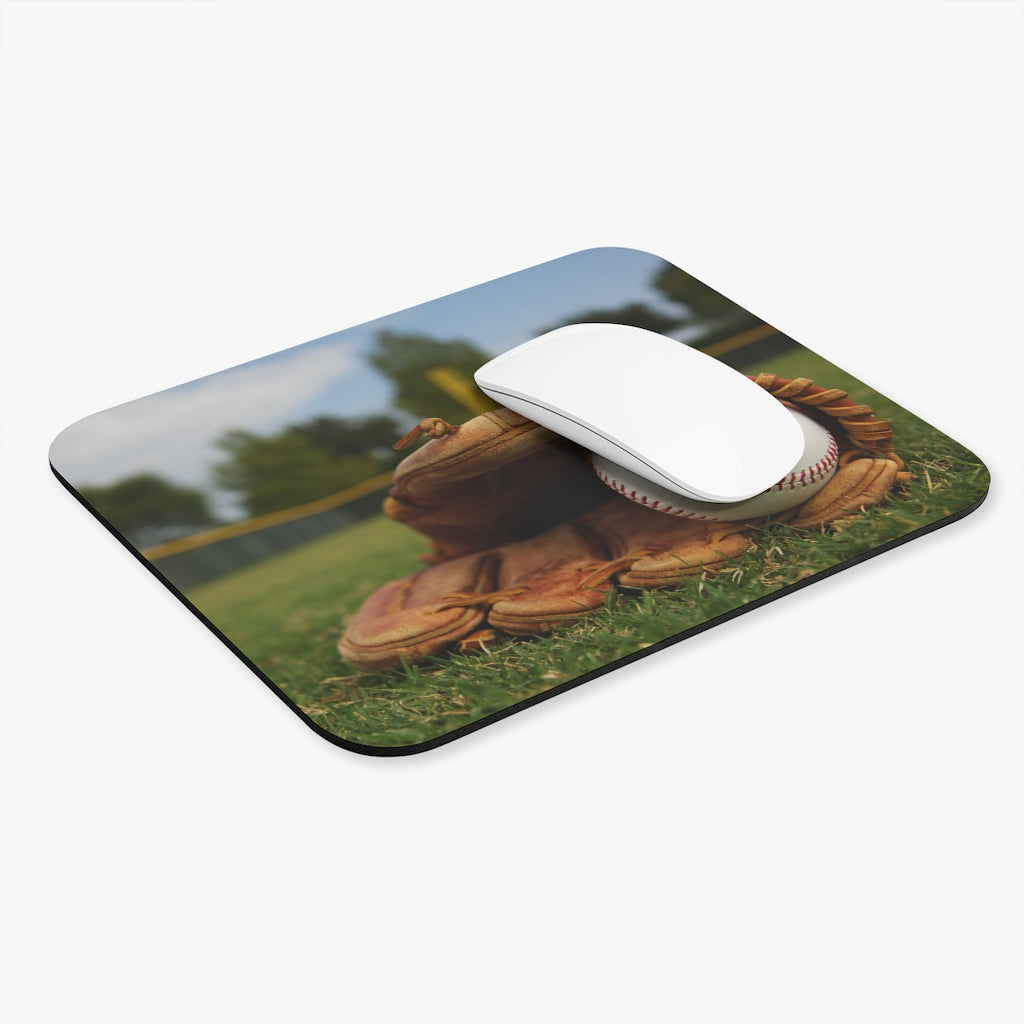 Mouse Pad (Rectangle)- baseball