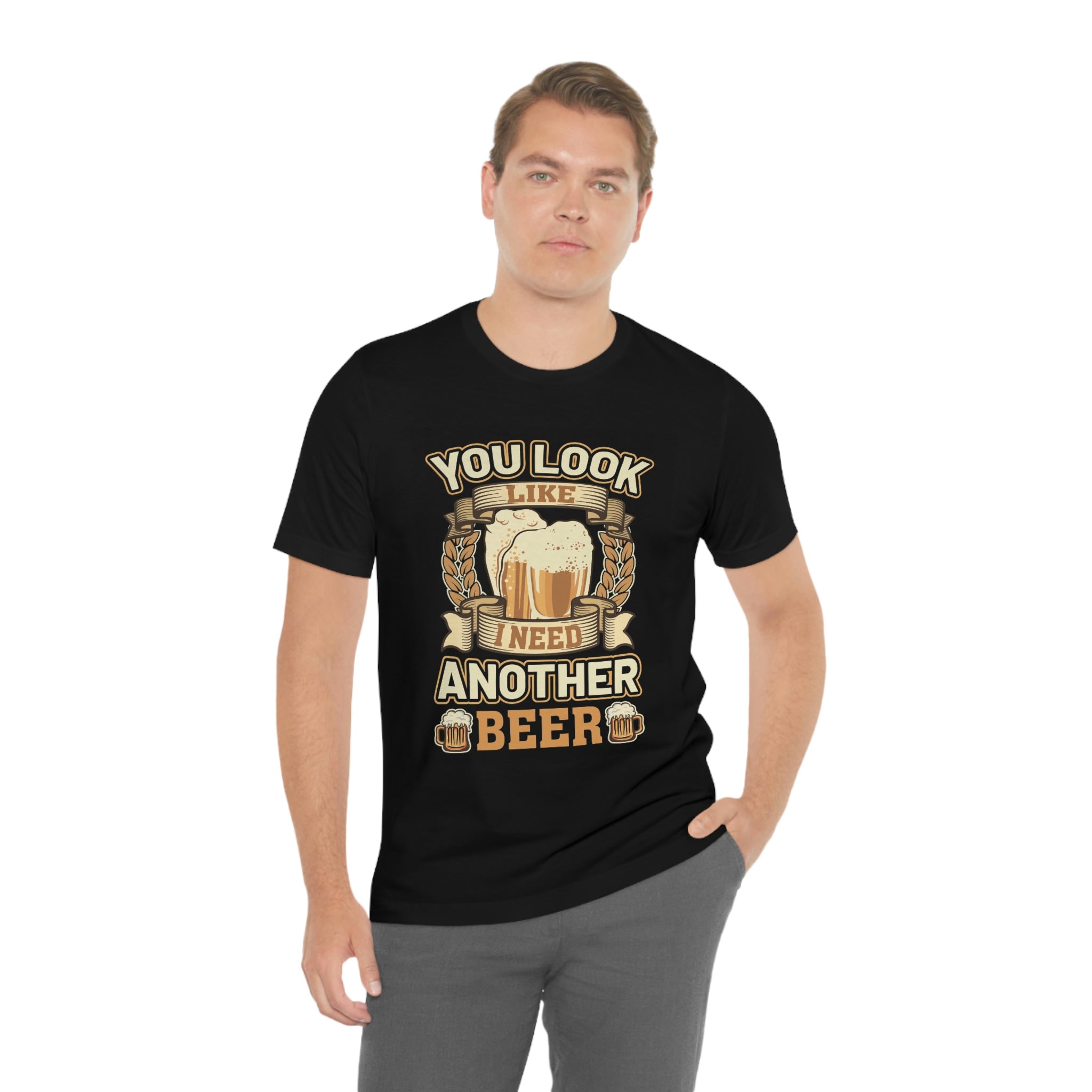Another beer- Unisex Jersey Short Sleeve Tee