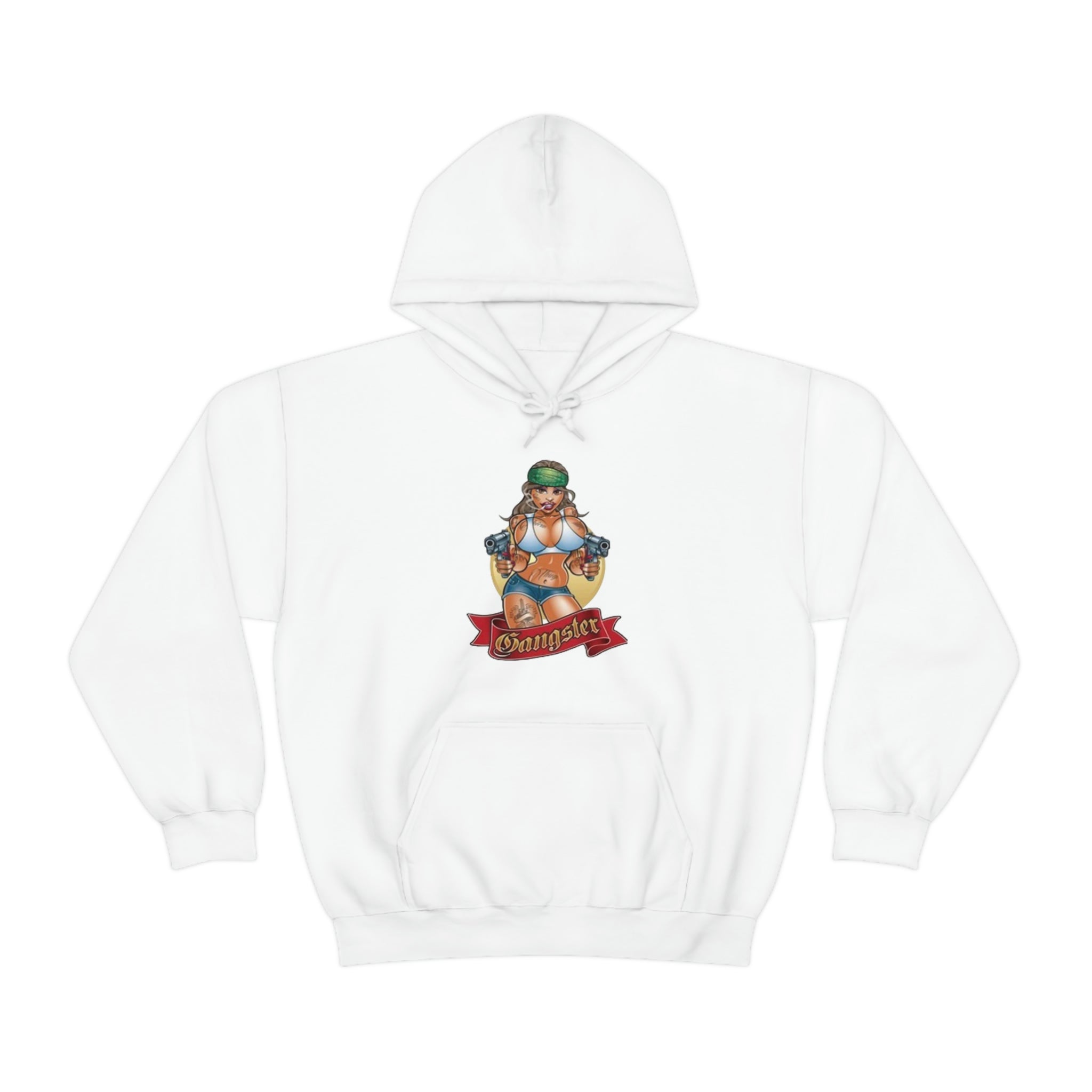 Girl gangster-Heavy Blend™ Hooded Sweatshirt