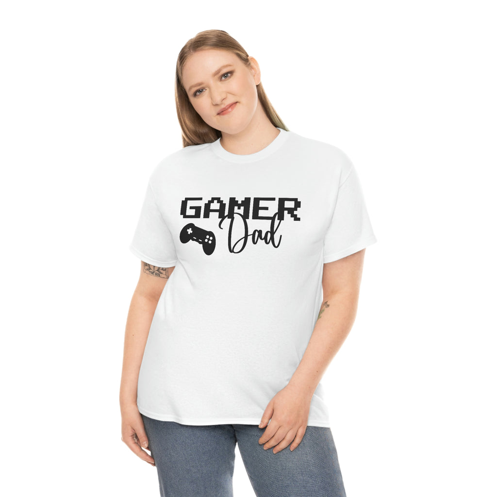 Gamer dad- Heavy Cotton Tee