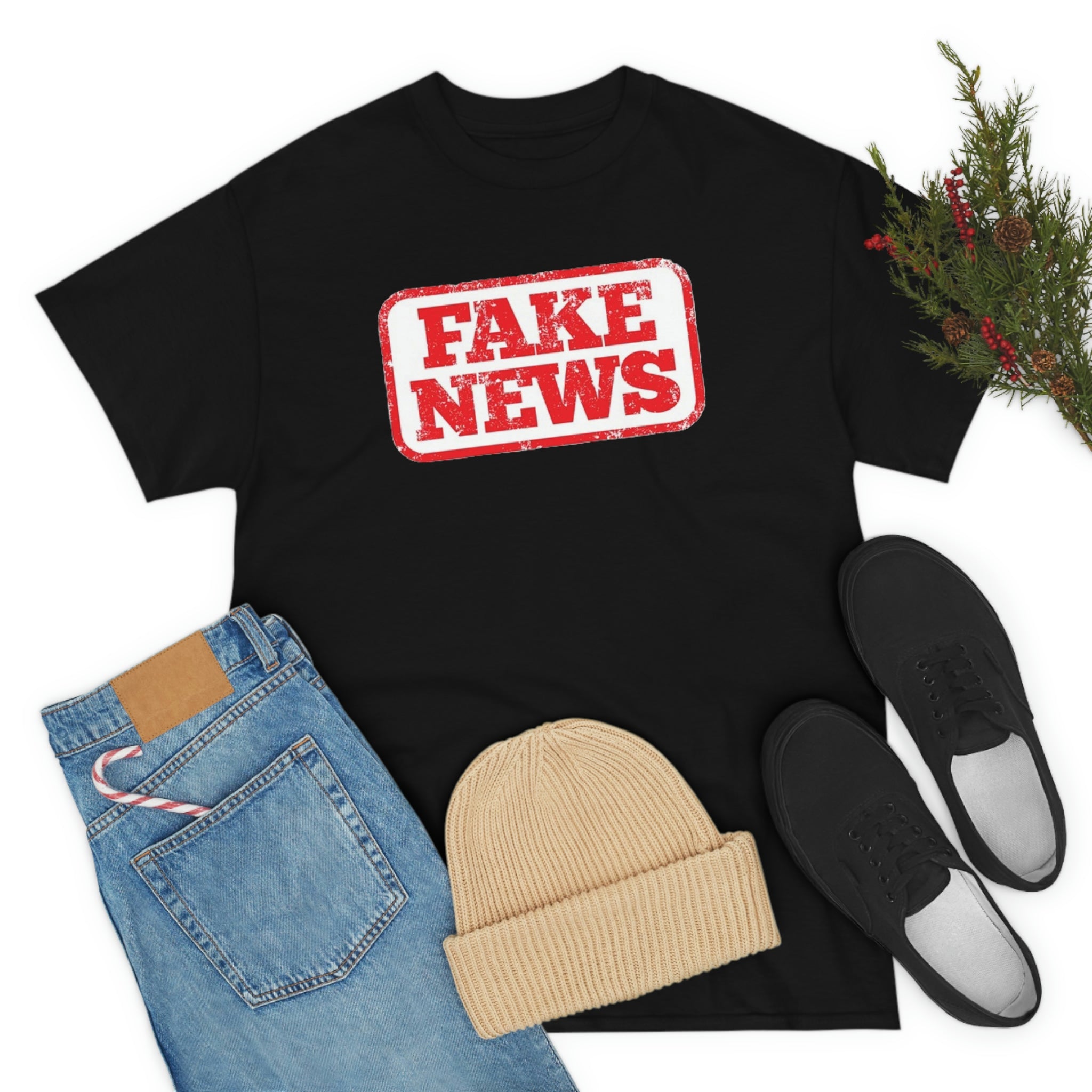 Fake news- Unisex Heavy Cotton Tee