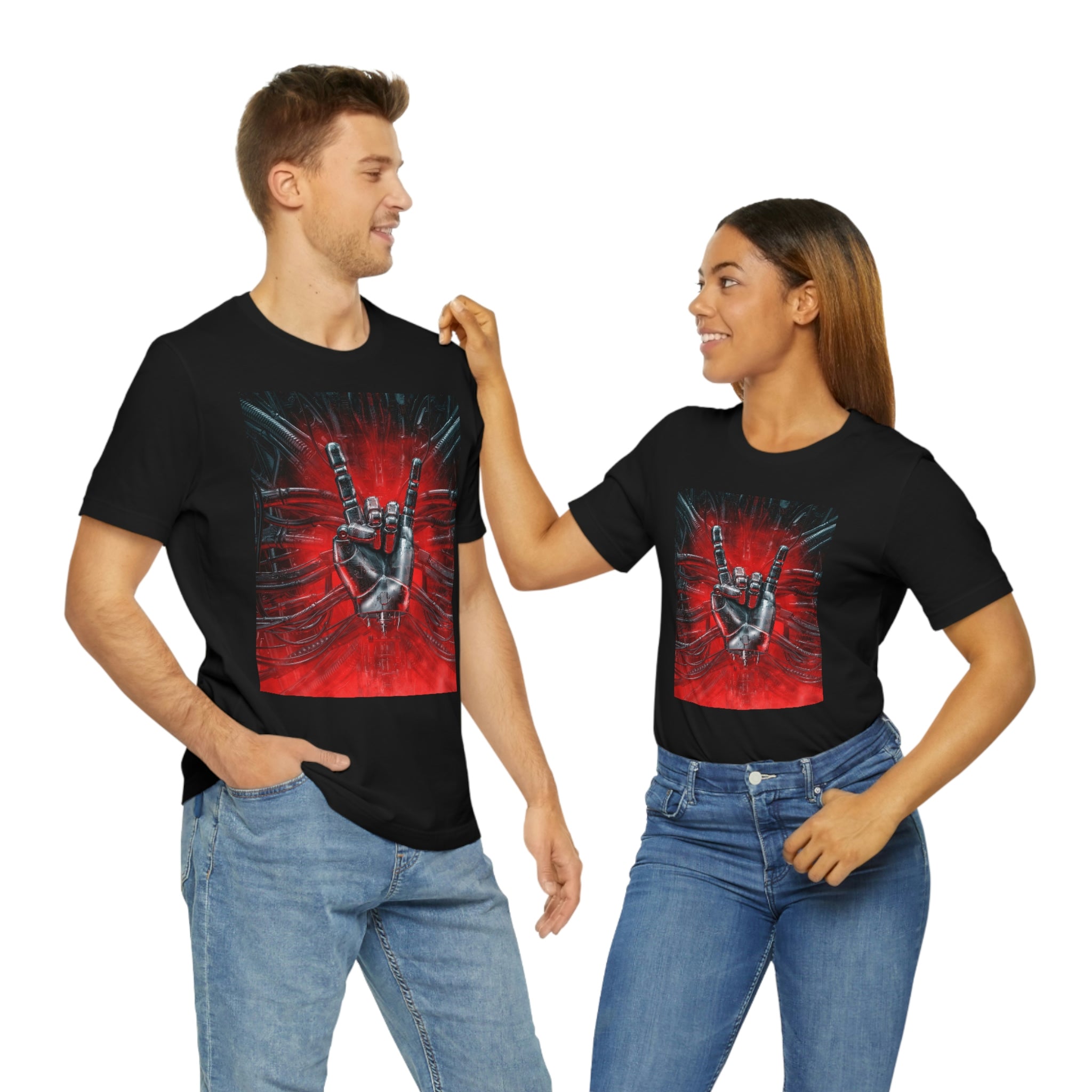 Rock and roll- Jersey Short Sleeve Tee