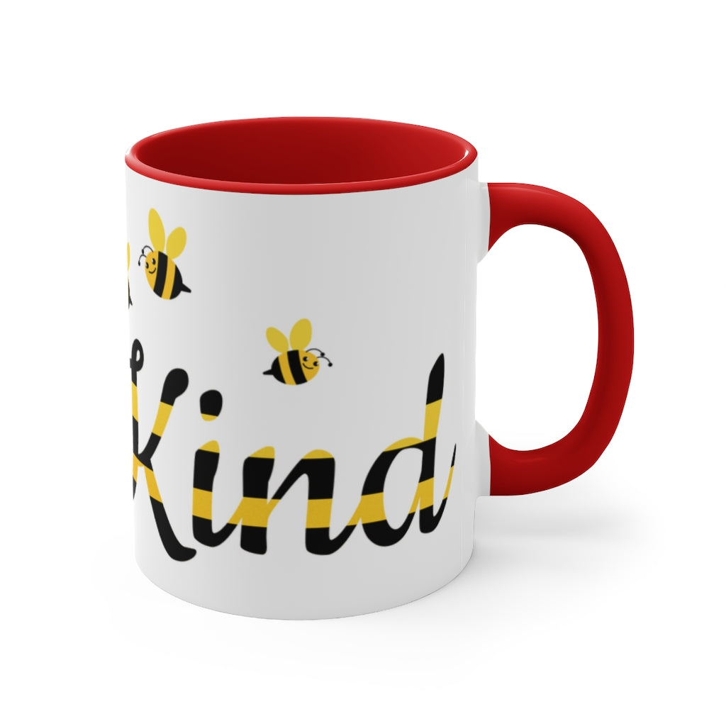 Bee kind Accent coffee Mug