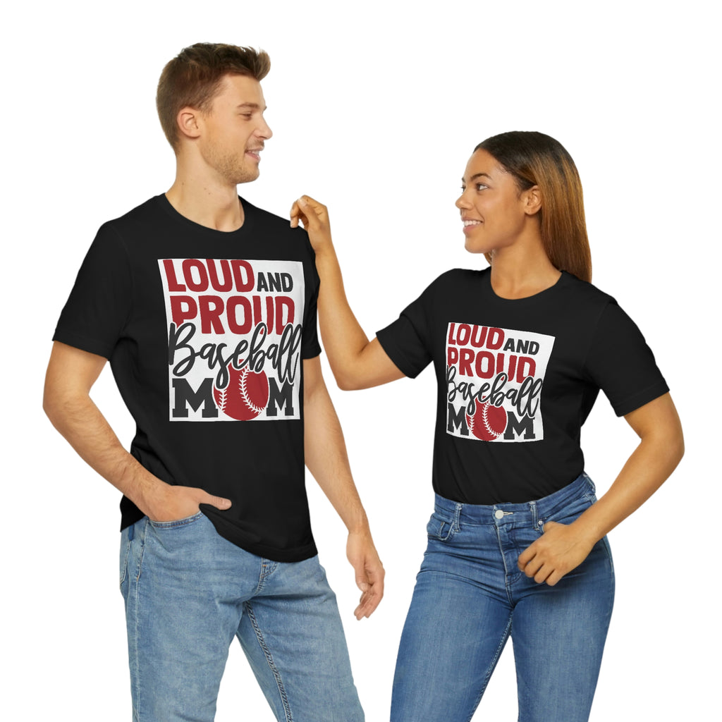 Baseball mom-  Jersey Short Sleeve Tee