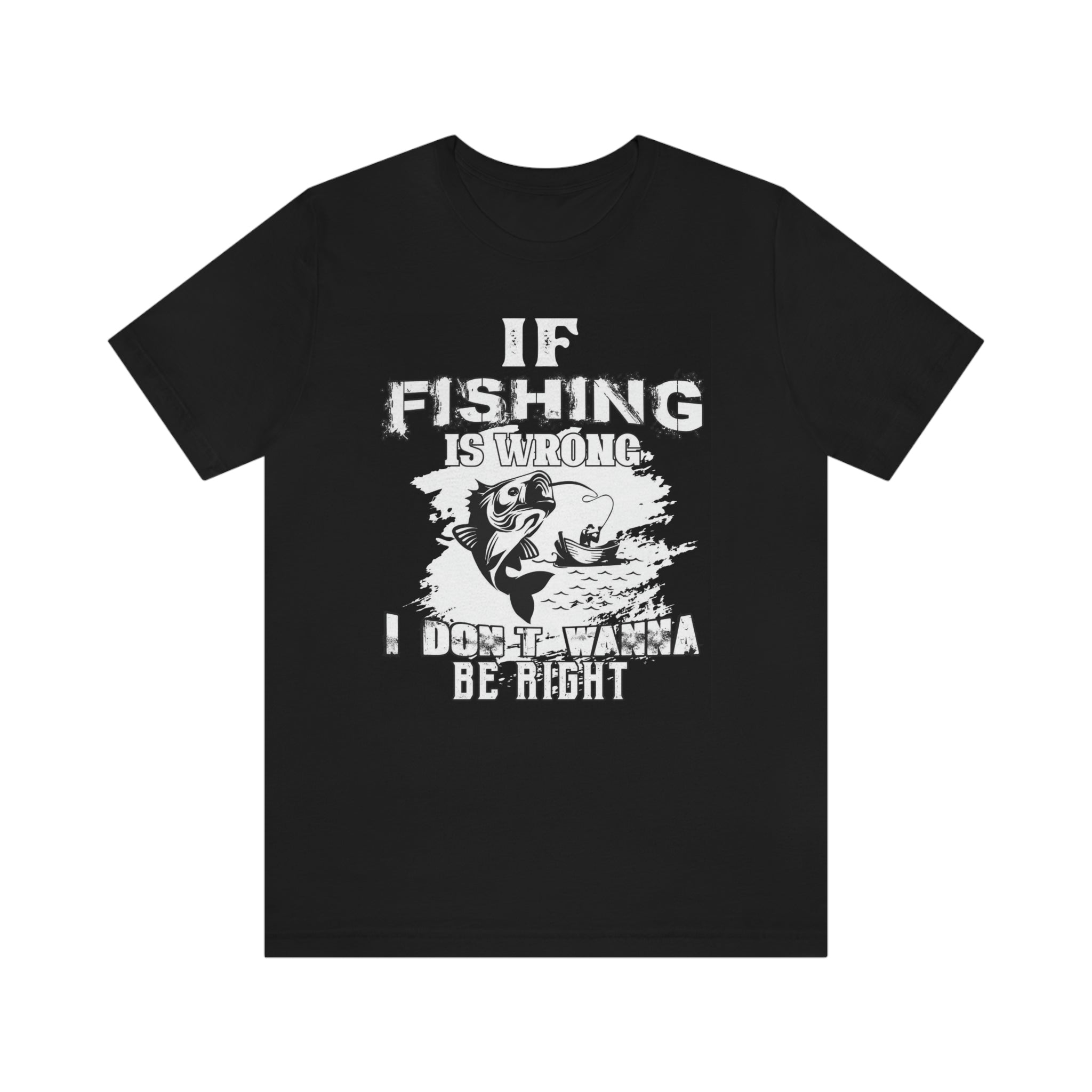 Fishing— Unisex Jersey Short Sleeve Tee