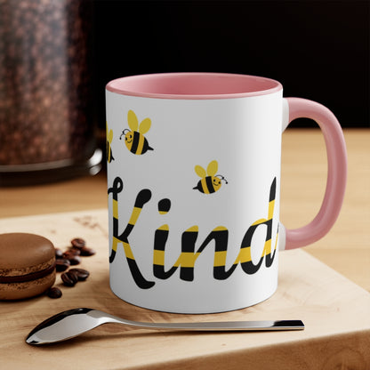 Bee kind Accent coffee Mug