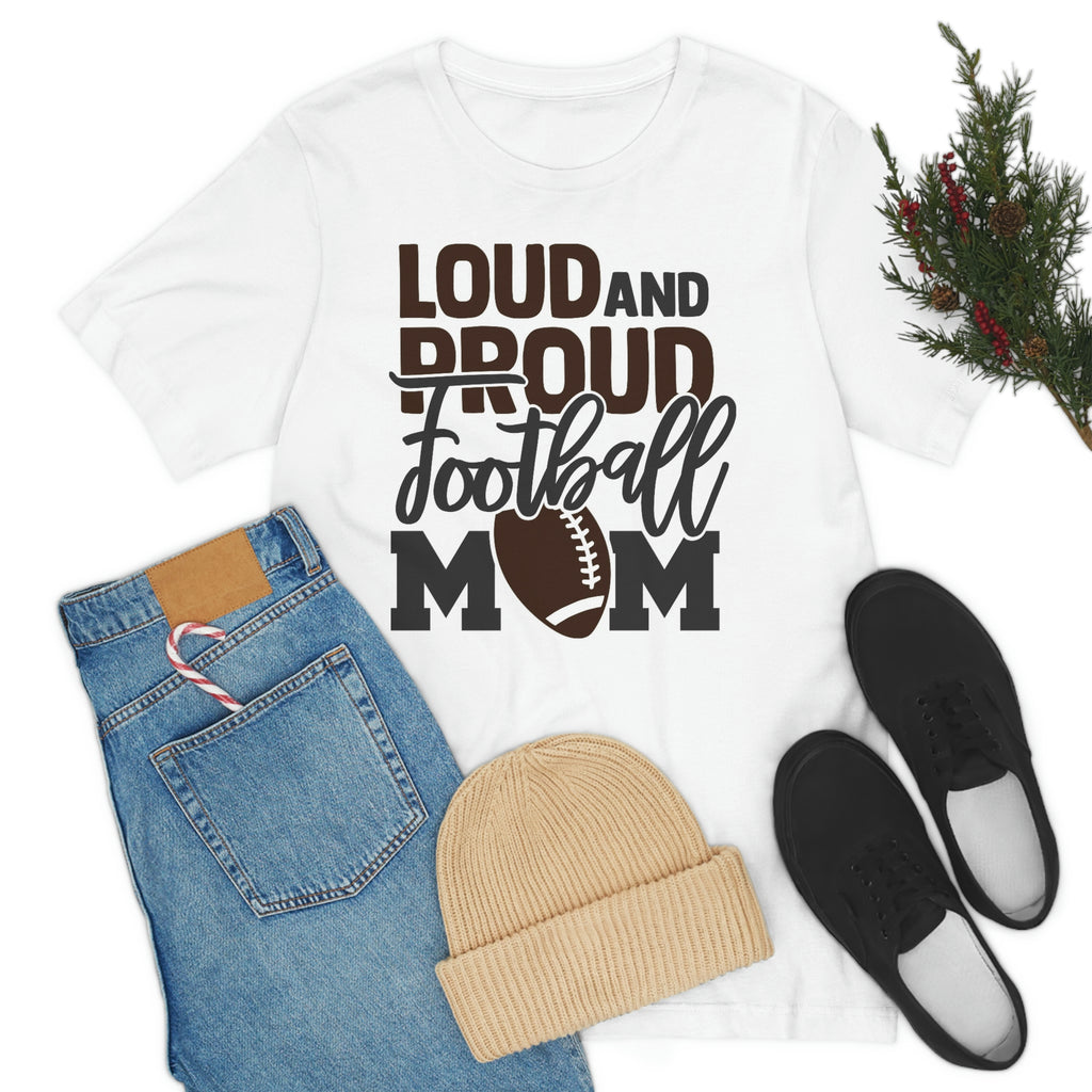 Football mom— Jersey Short Sleeve Tee