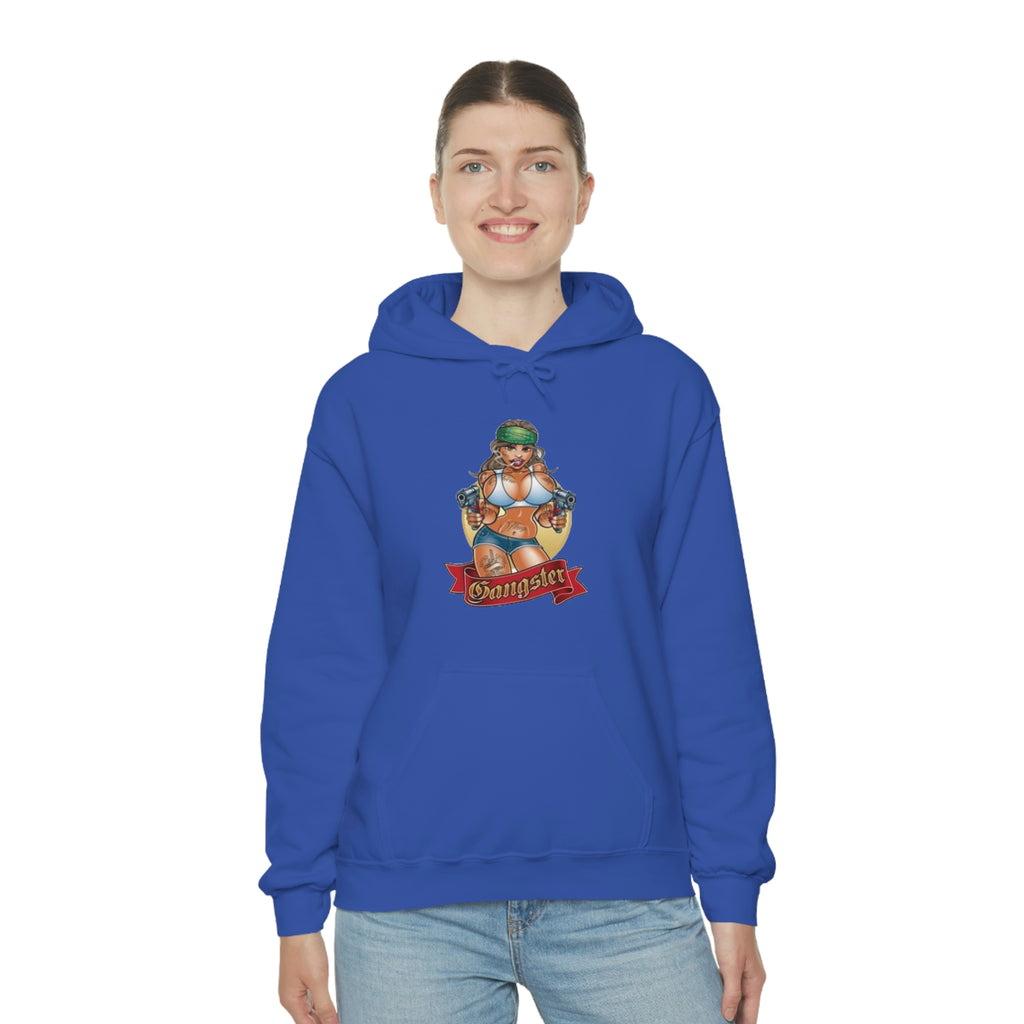 Girl gangster-Heavy Blend™ Hooded Sweatshirt