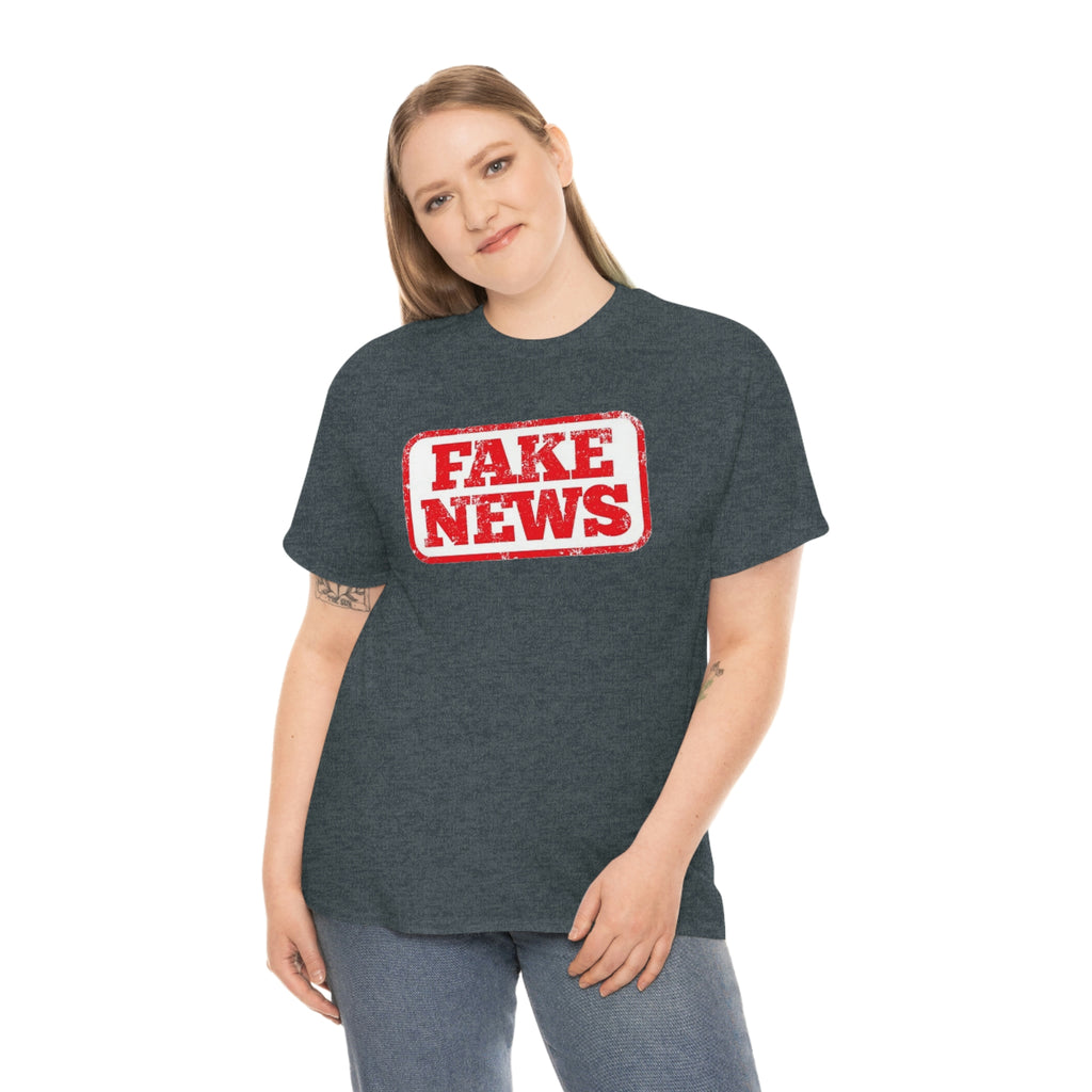 Fake news- Unisex Heavy Cotton Tee
